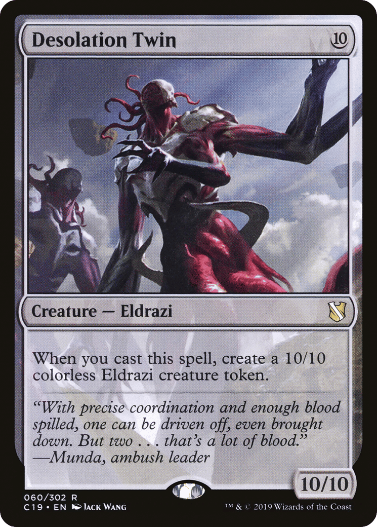Desolation Twin — Commander 2019 — Magic: The Gathering