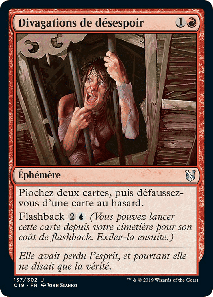Divagations de désespoir — Commander 2019 — Magic: The Gathering