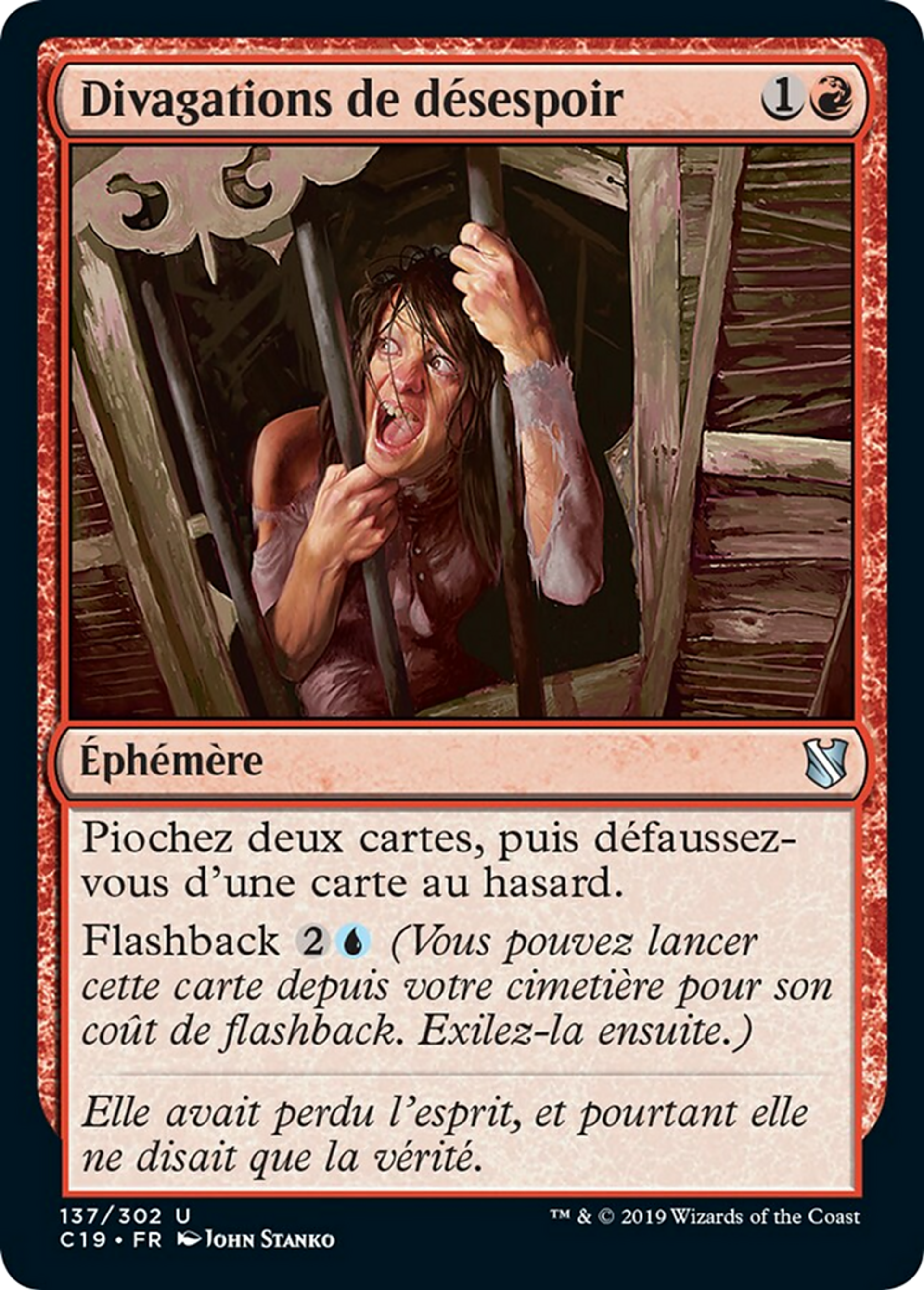 Divagations de désespoir — Commander 2019 — Magic: The Gathering