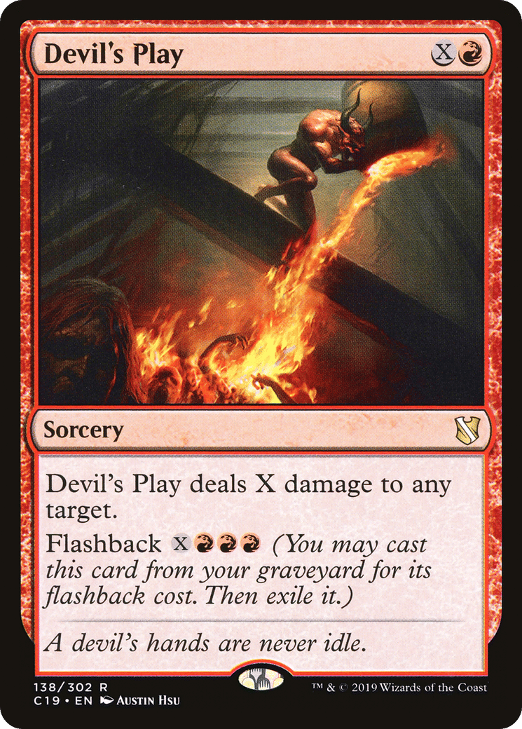 Devil's Play — Commander 2019 — Magic: The Gathering