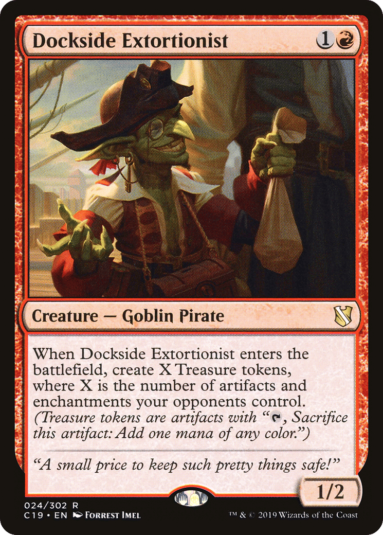 Dockside Extortionist — Commander 2019 — Magic: The Gathering