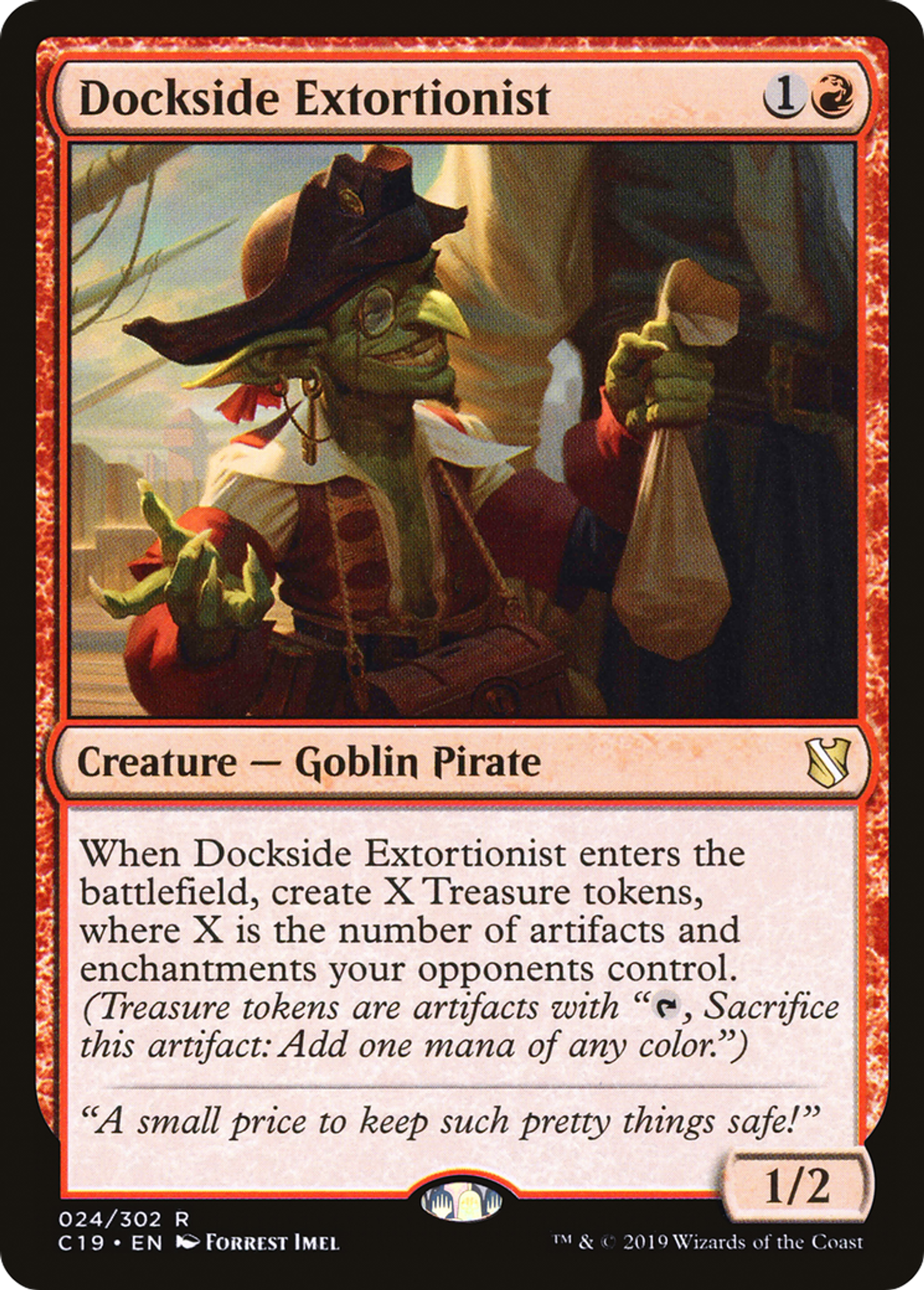 Dockside Extortionist — Commander 2019 — Magic: The Gathering