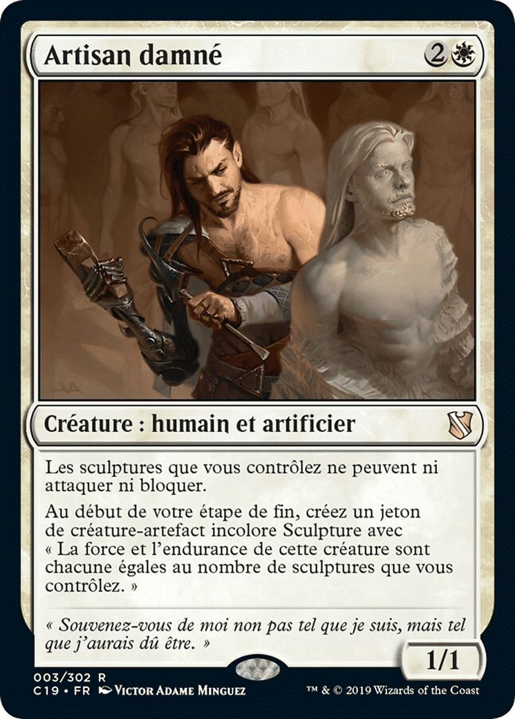Artisan damné — Commander 2019 — Magic: The Gathering