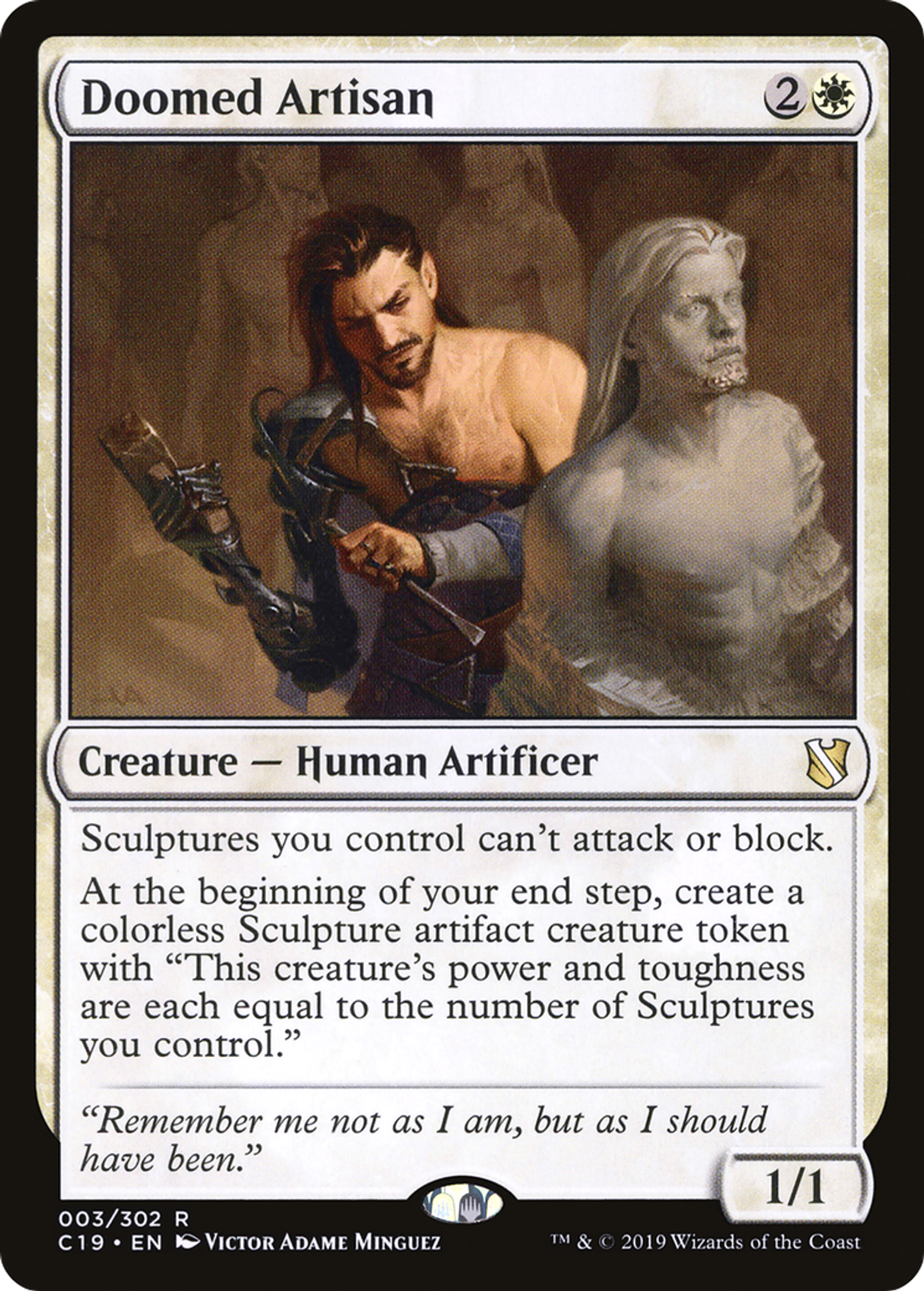 Doomed Artisan — Commander 2019 — Magic: The Gathering