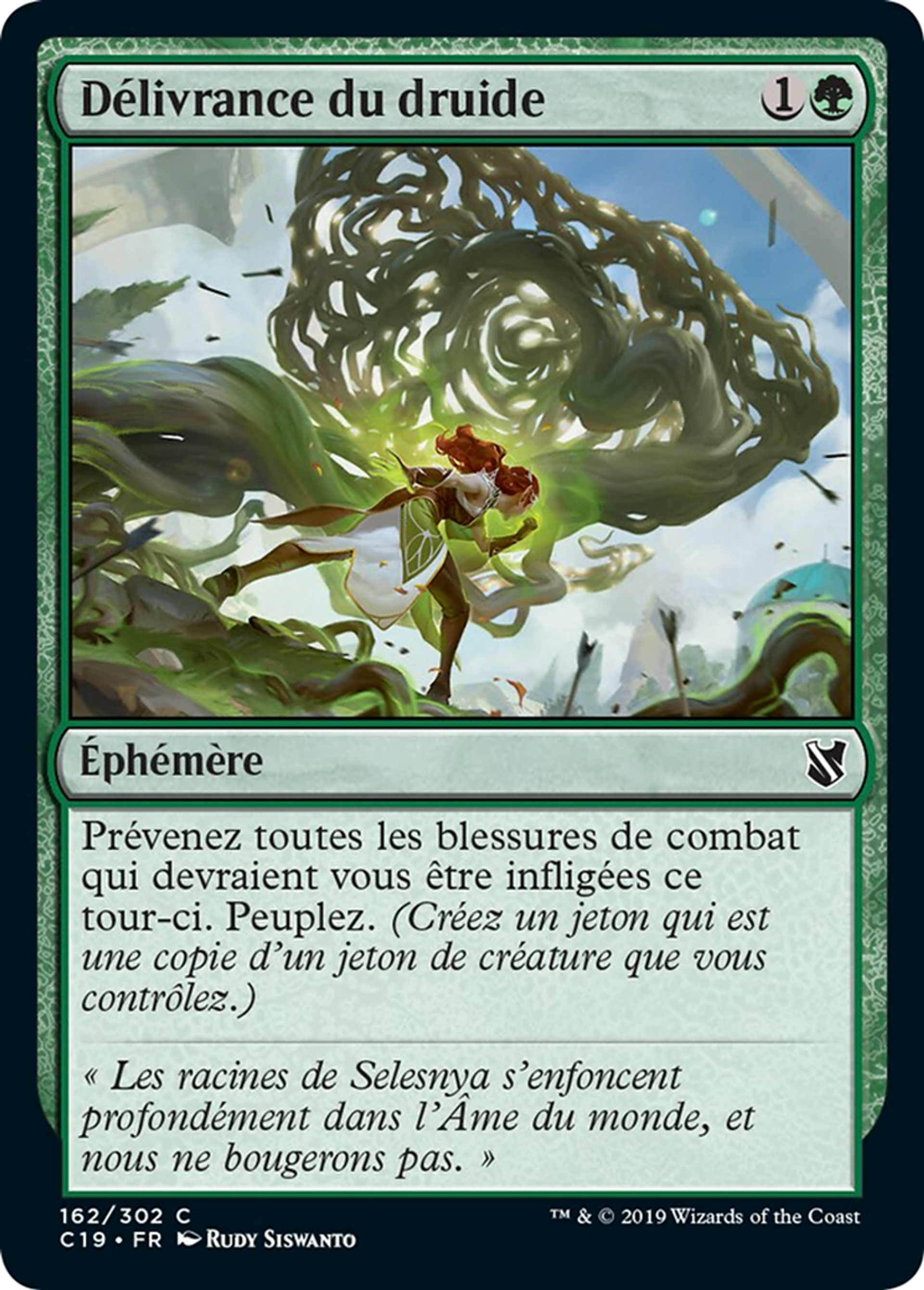 Délivrance du druide — Commander 2019 — Magic: The Gathering