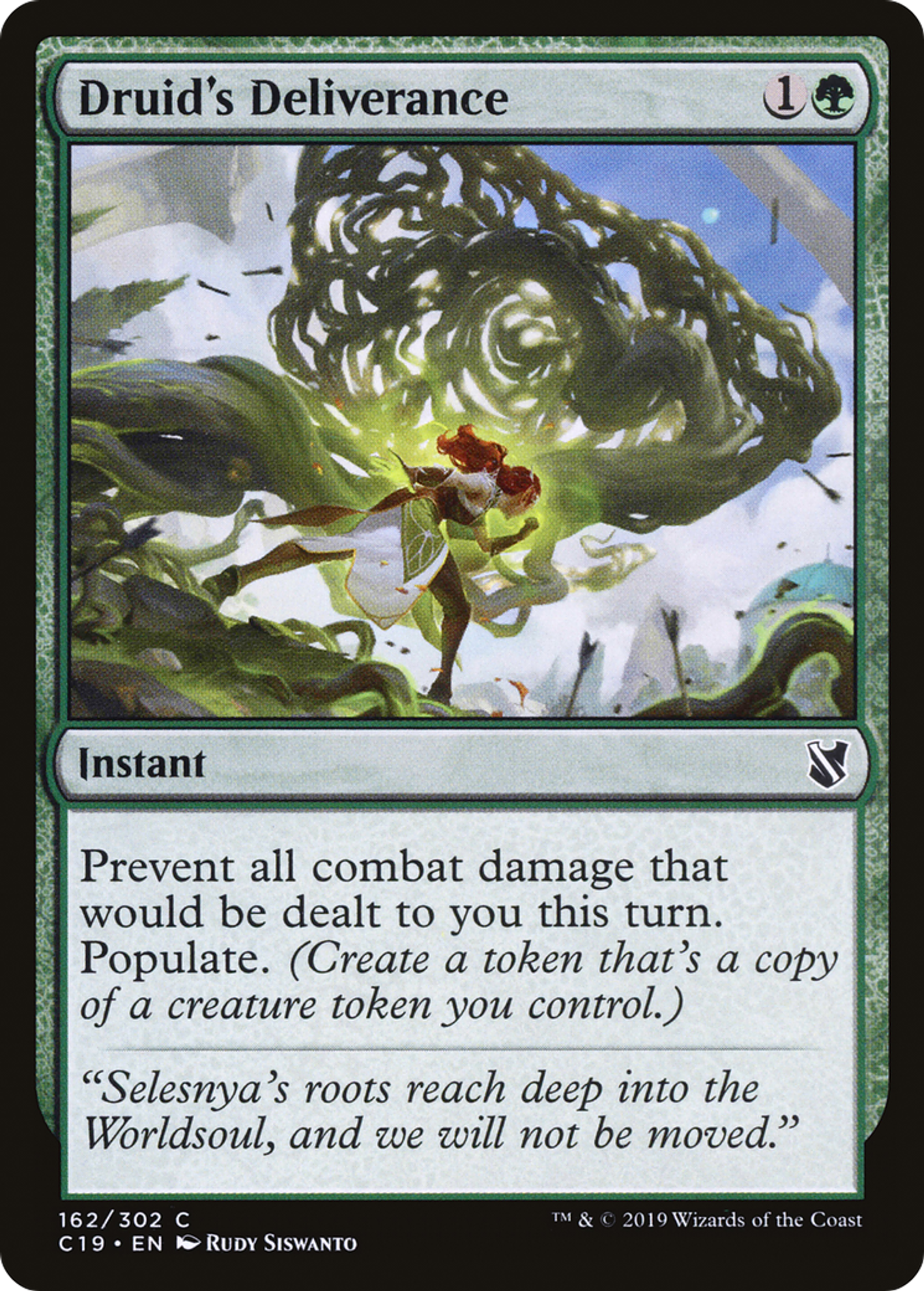 Druid's Deliverance — Commander 2019 — Magic: The Gathering