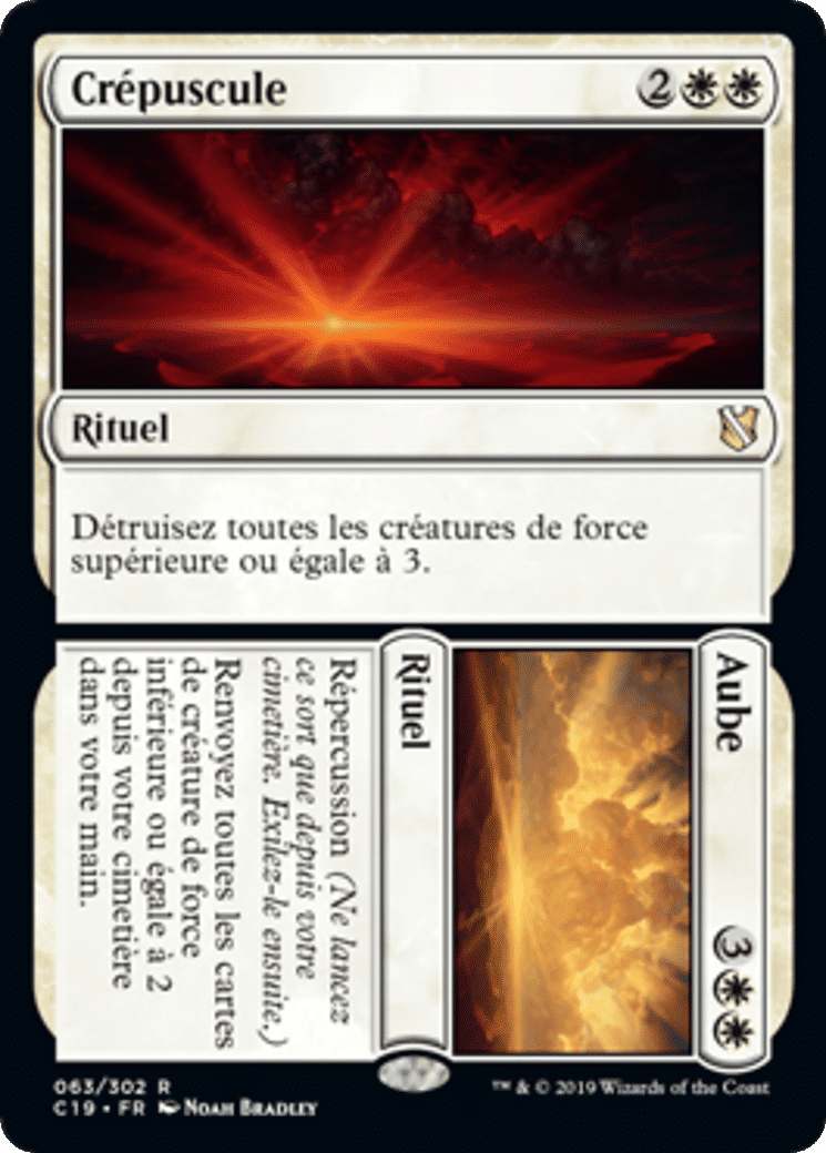 Crépuscule // Aube — Commander 2019 — Magic: The Gathering