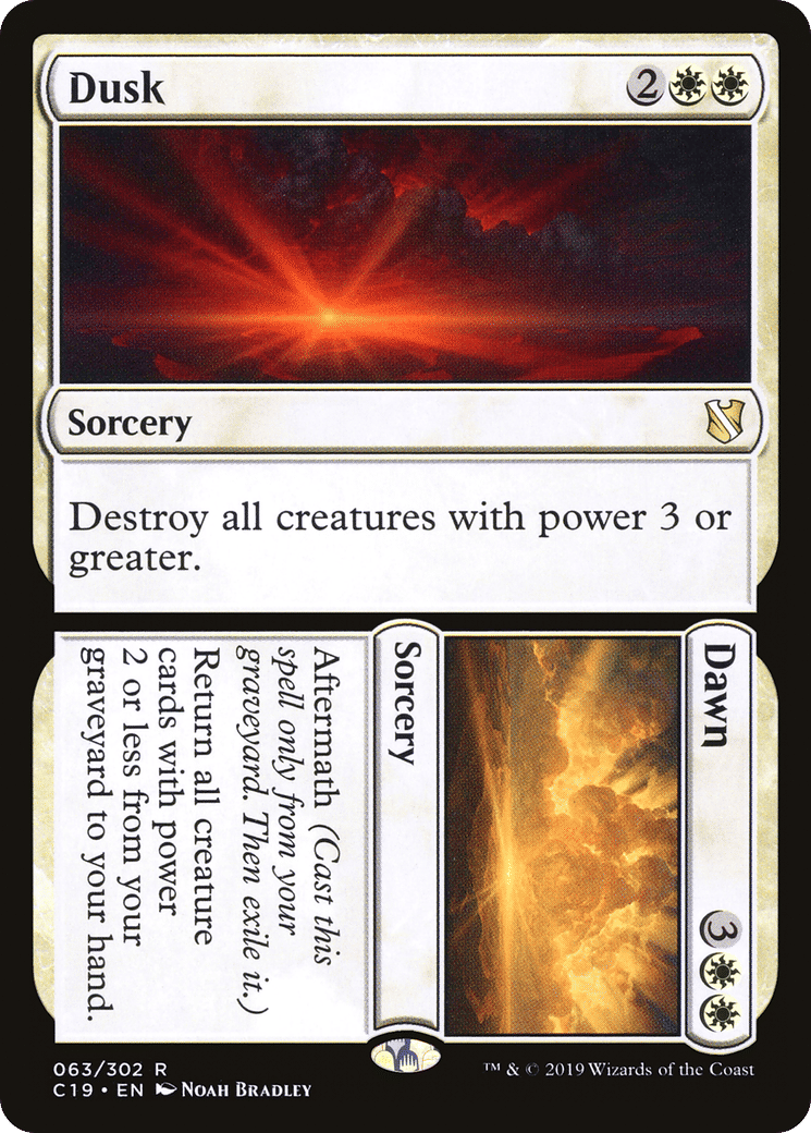 Dusk // Dawn — Commander 2019 — Magic: The Gathering