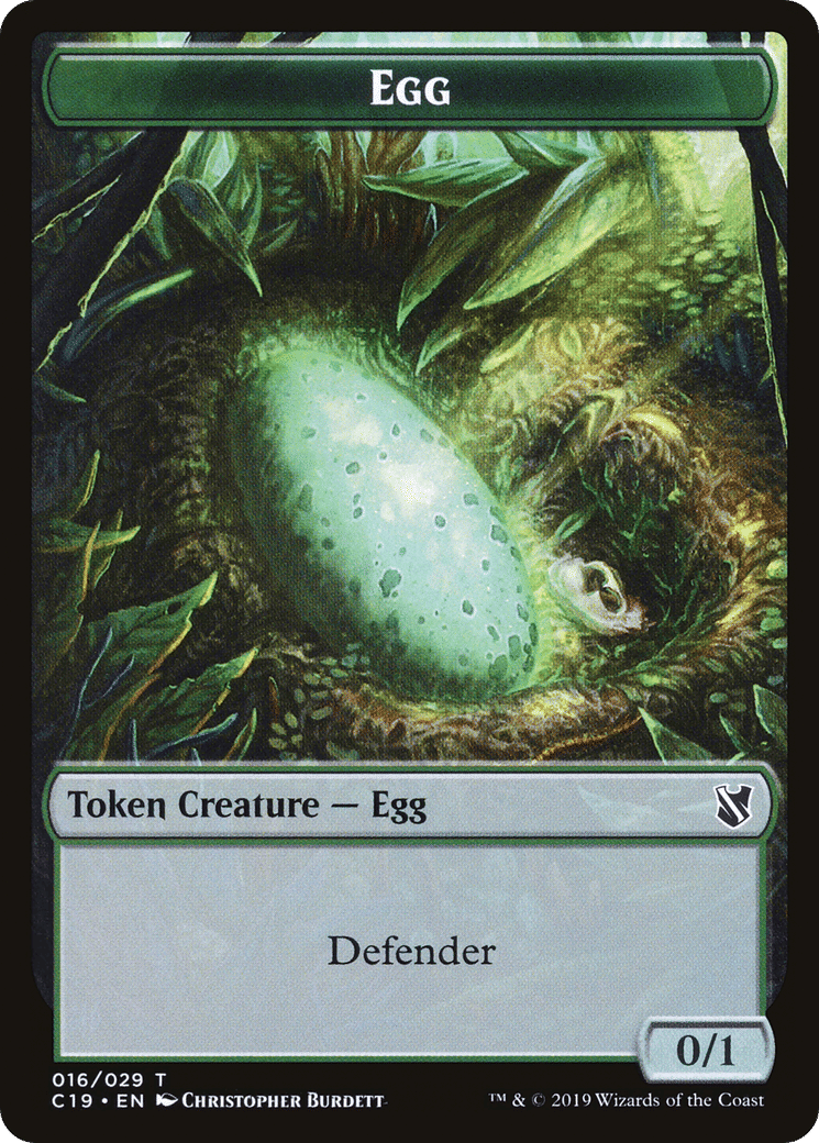 Egg — Commander 2019 — Magic: The Gathering