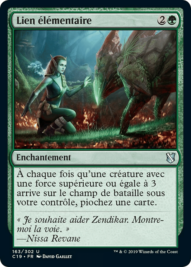Lien élémentaire — Commander 2019 — Magic: The Gathering
