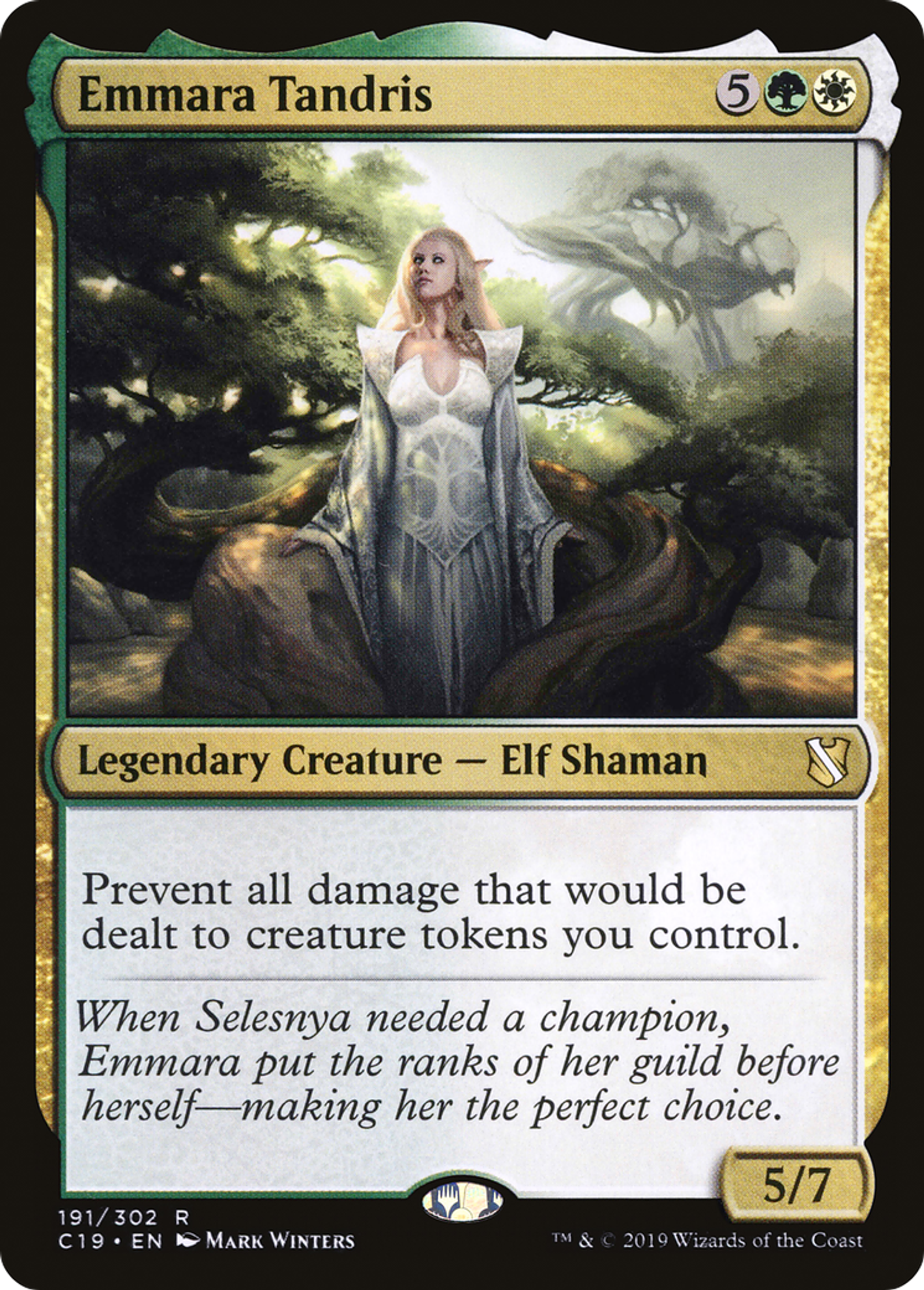 Emmara Tandris — Commander 2019 — Magic: The Gathering