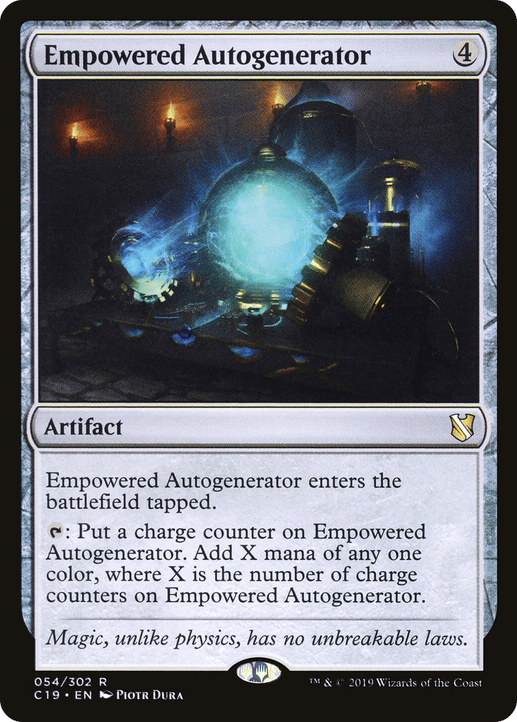 Empowered Autogenerator — Commander 2019 — Magic: The Gathering