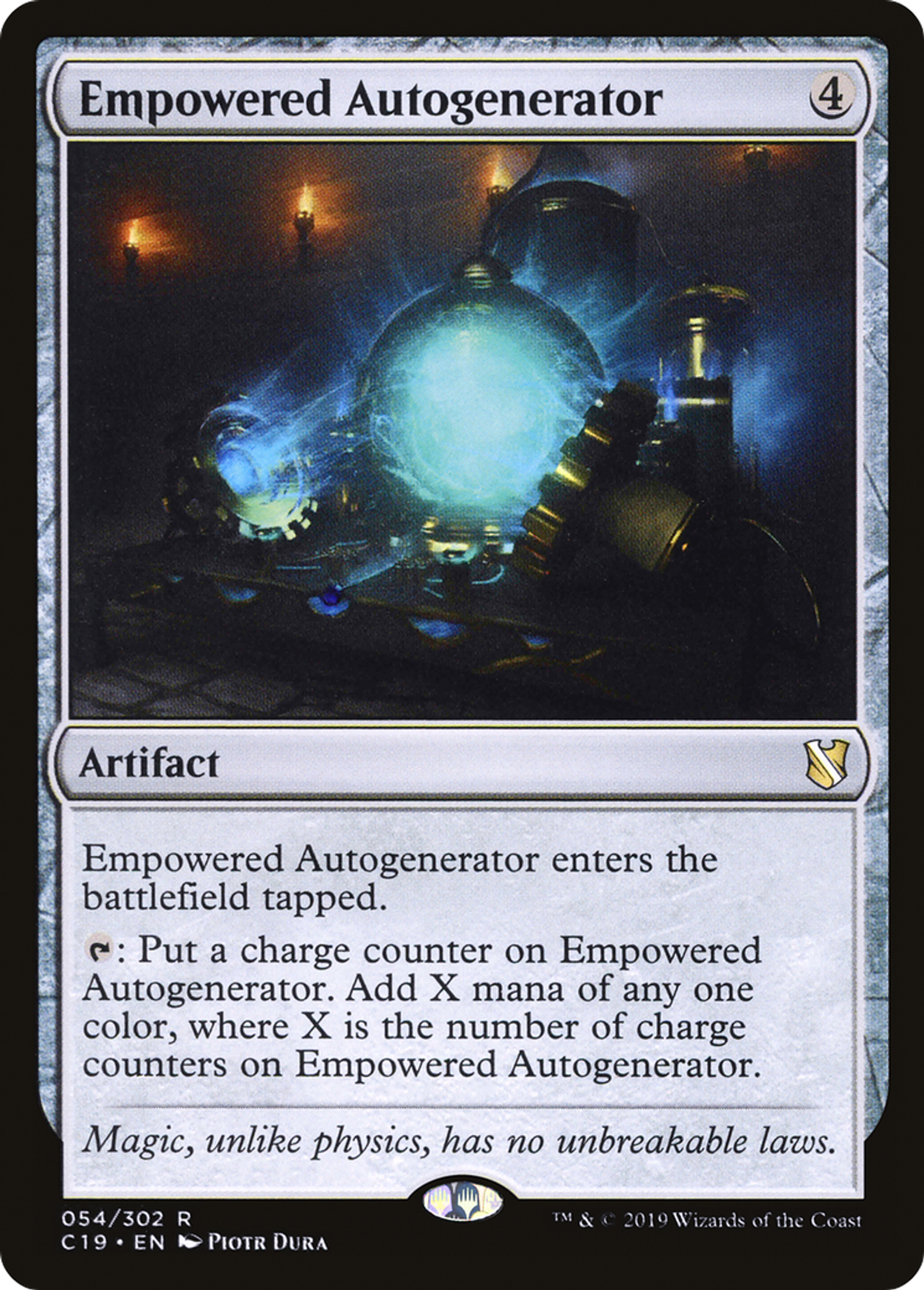 Empowered Autogenerator — Commander 2019 — Magic: The Gathering