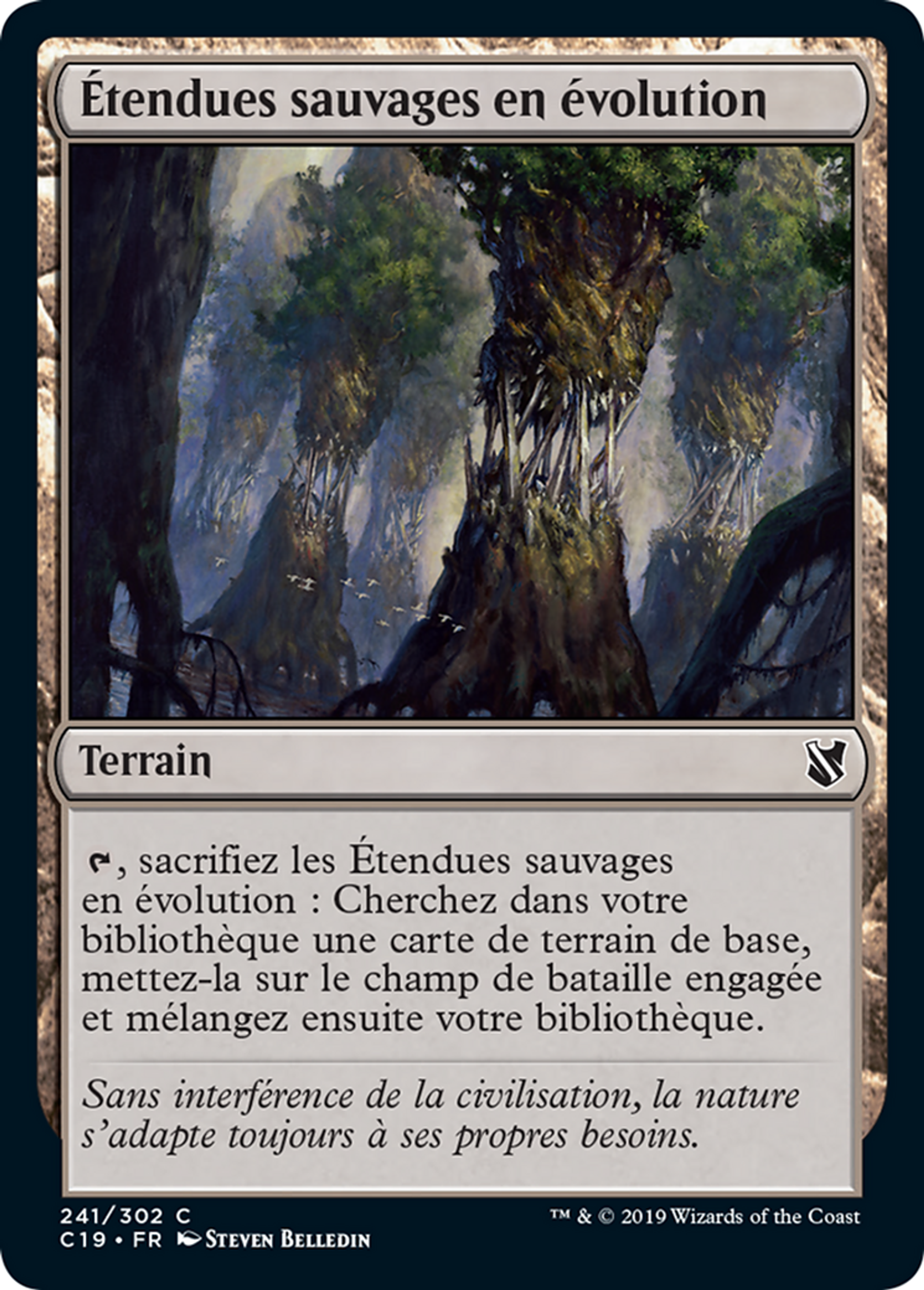 Étendues sauvages en évolution — Commander 2019 — Magic: The Gathering