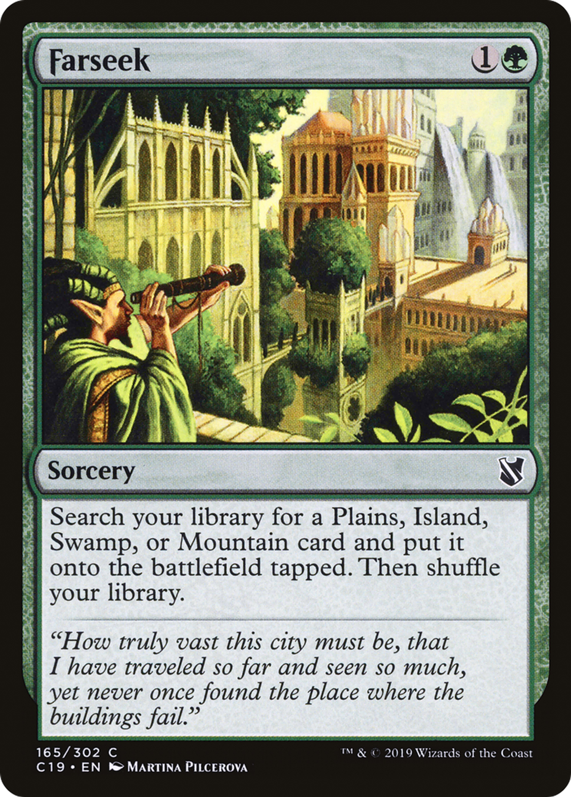 Farseek — Commander 2019 — Magic: The Gathering