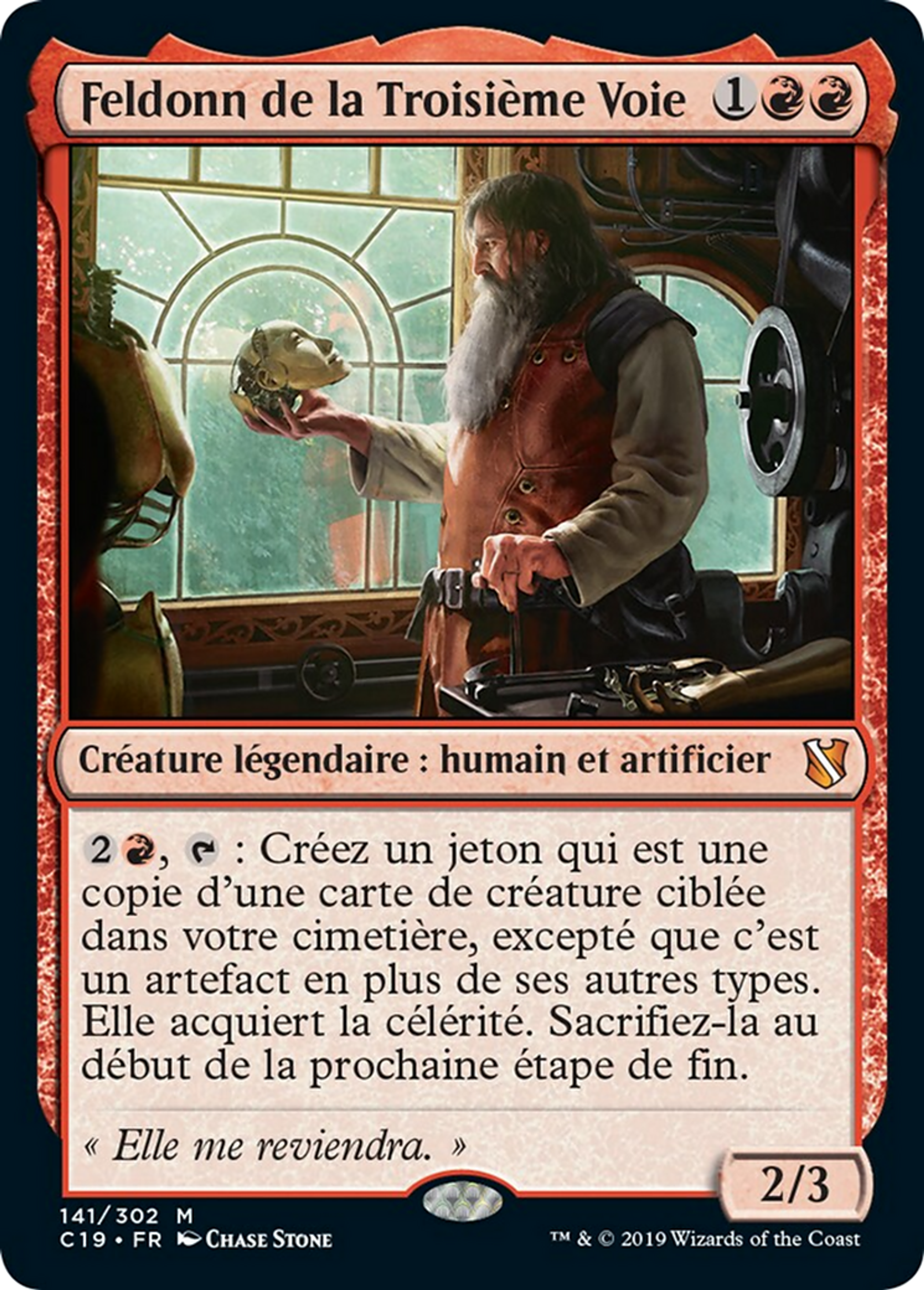 Feldonn de la Troisième Voie — Commander 2019 — Magic: The Gathering