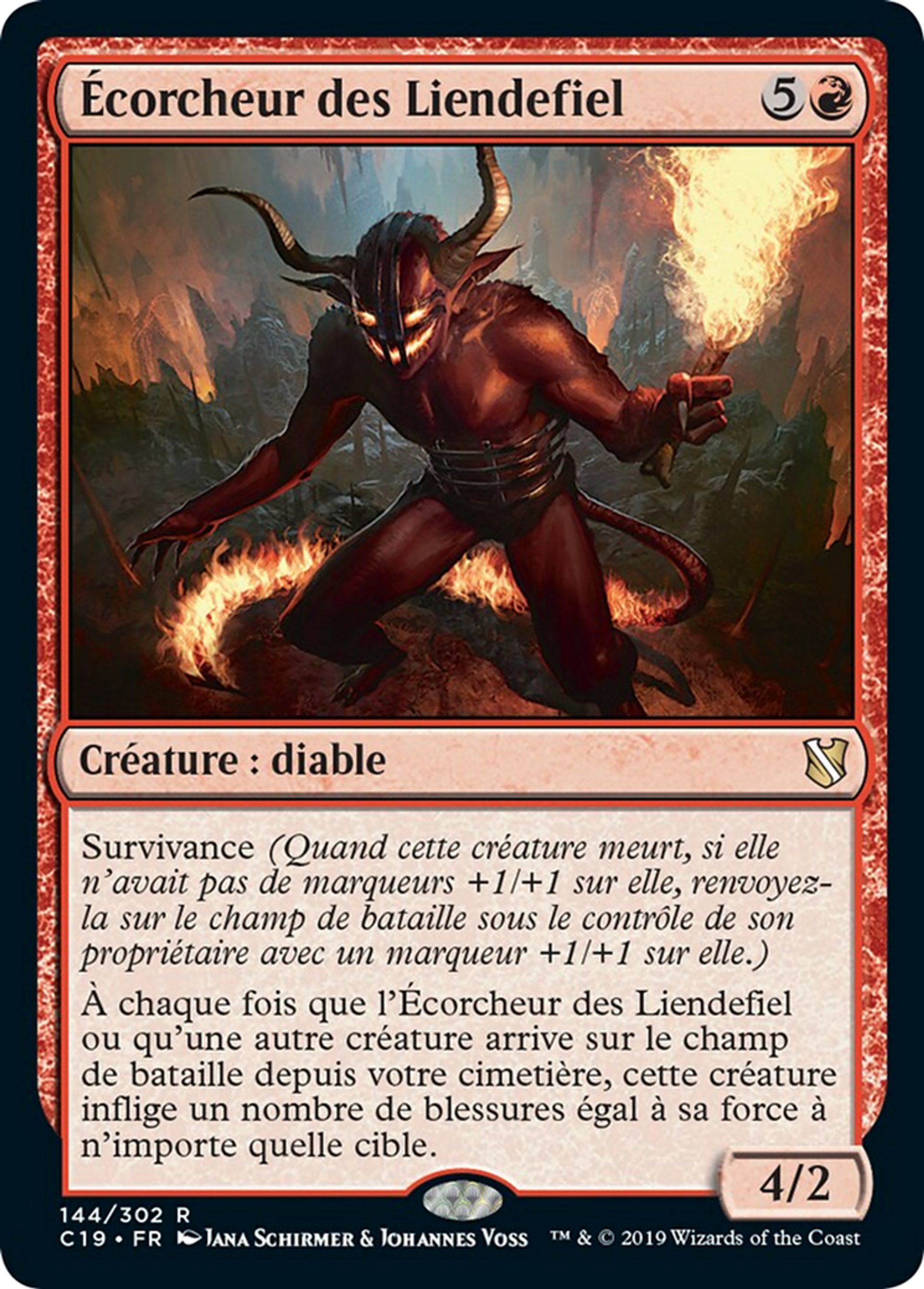 Écorcheur des Liendefiel — Commander 2019 — Magic: The Gathering