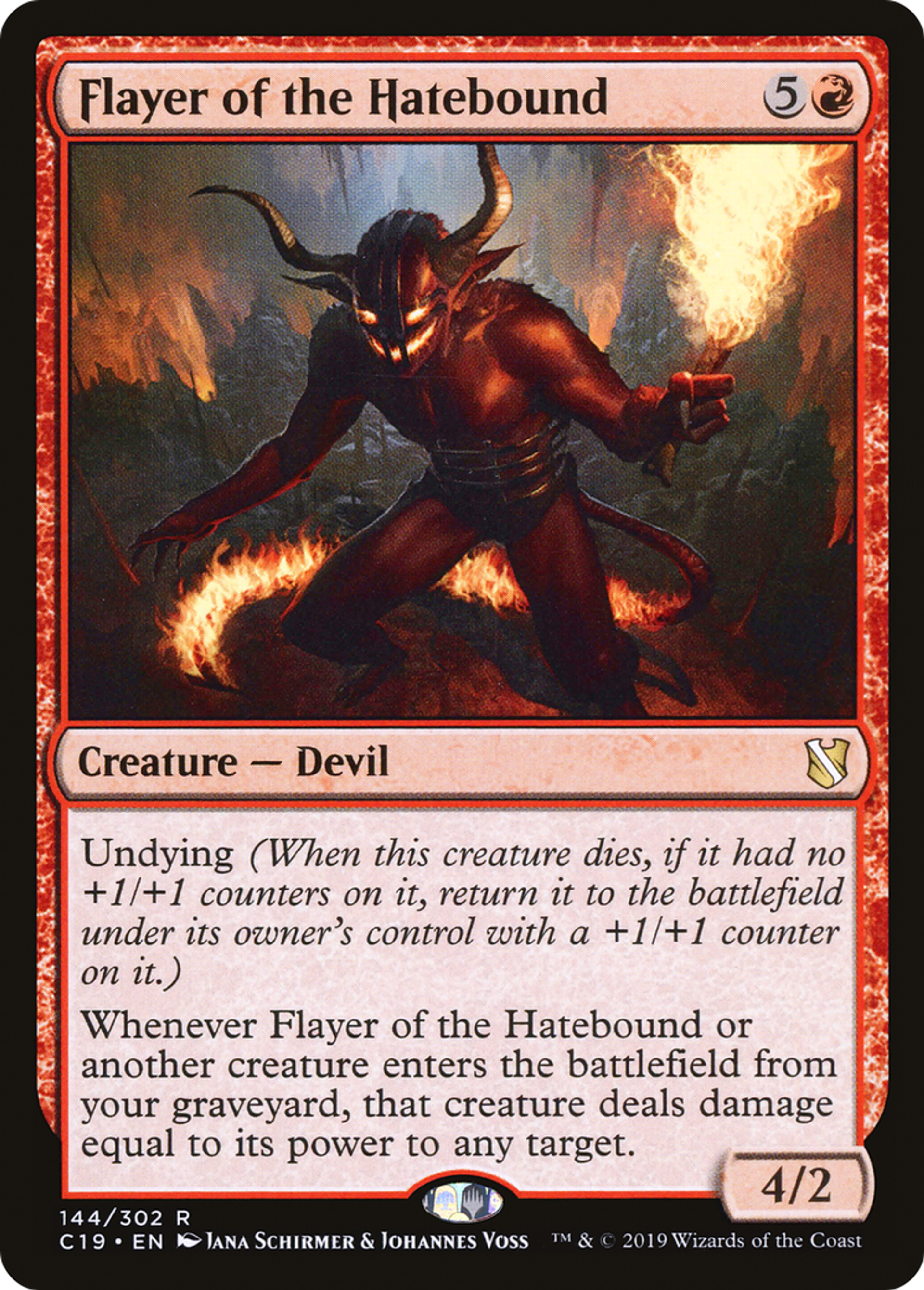 Flayer of the Hatebound — Commander 2019 — Magic: The Gathering