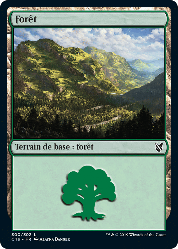 Forêt — Commander 2019 — Magic: The Gathering