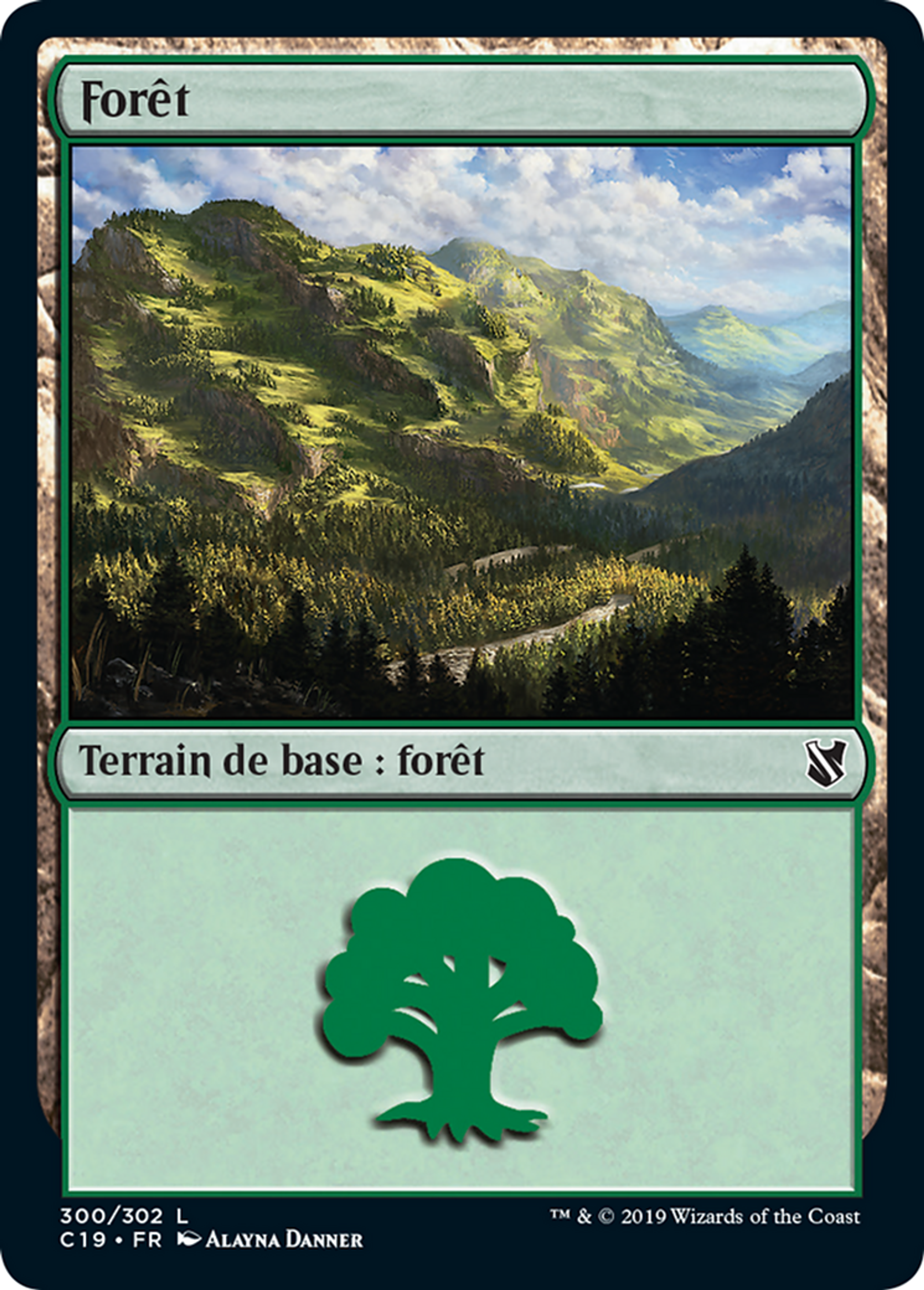Forêt — Commander 2019 — Magic: The Gathering