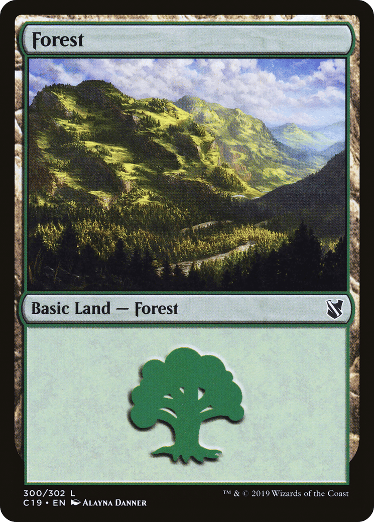 Forest — Commander 2019 — Magic: The Gathering