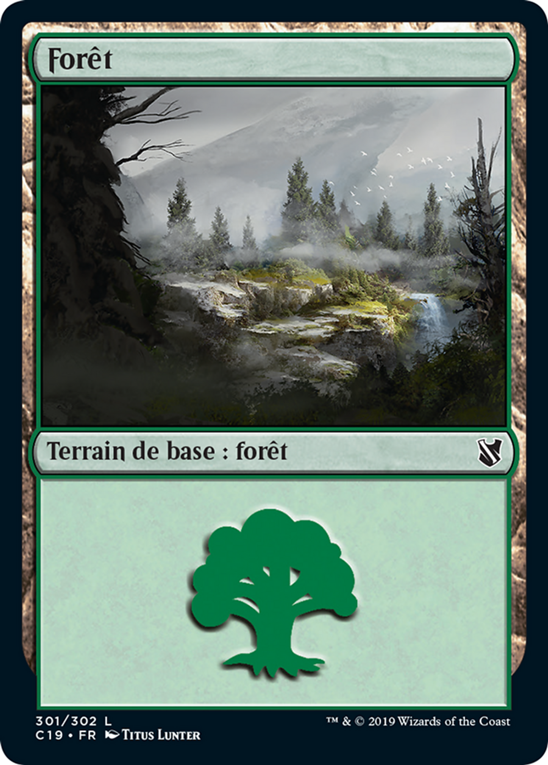 Forêt — Commander 2019 — Magic: The Gathering