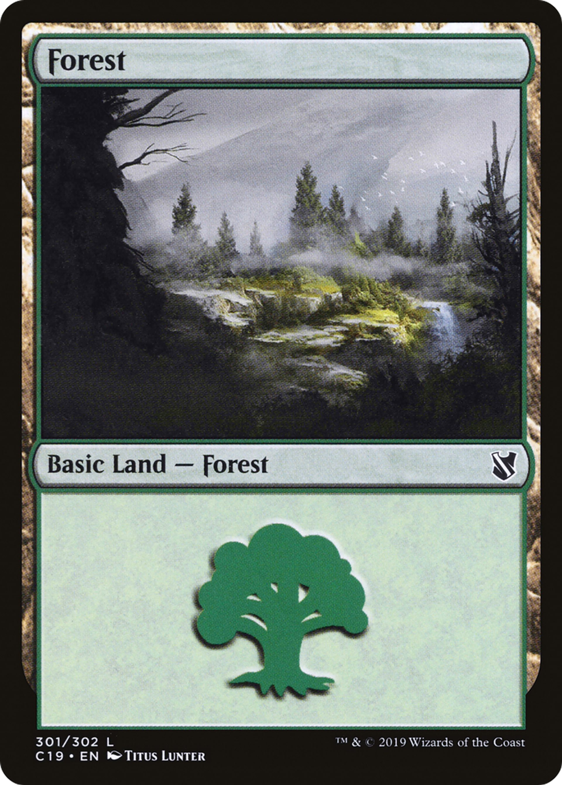 Forest — Commander 2019 — Magic: The Gathering