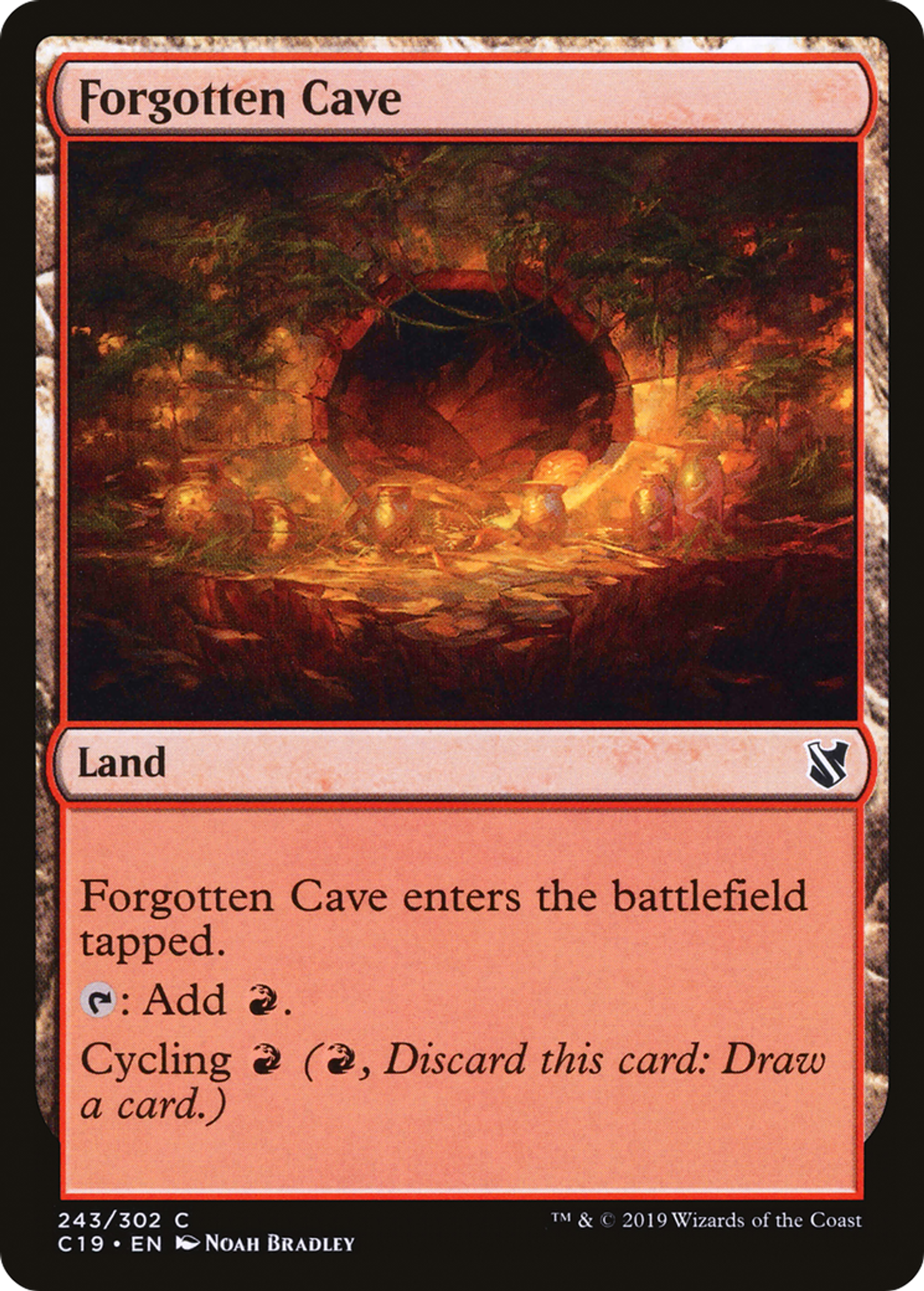 Forgotten Cave — Commander 2019 — Magic: The Gathering
