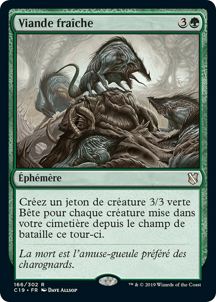 Viande fraîche — Commander 2019 — Magic: The Gathering
