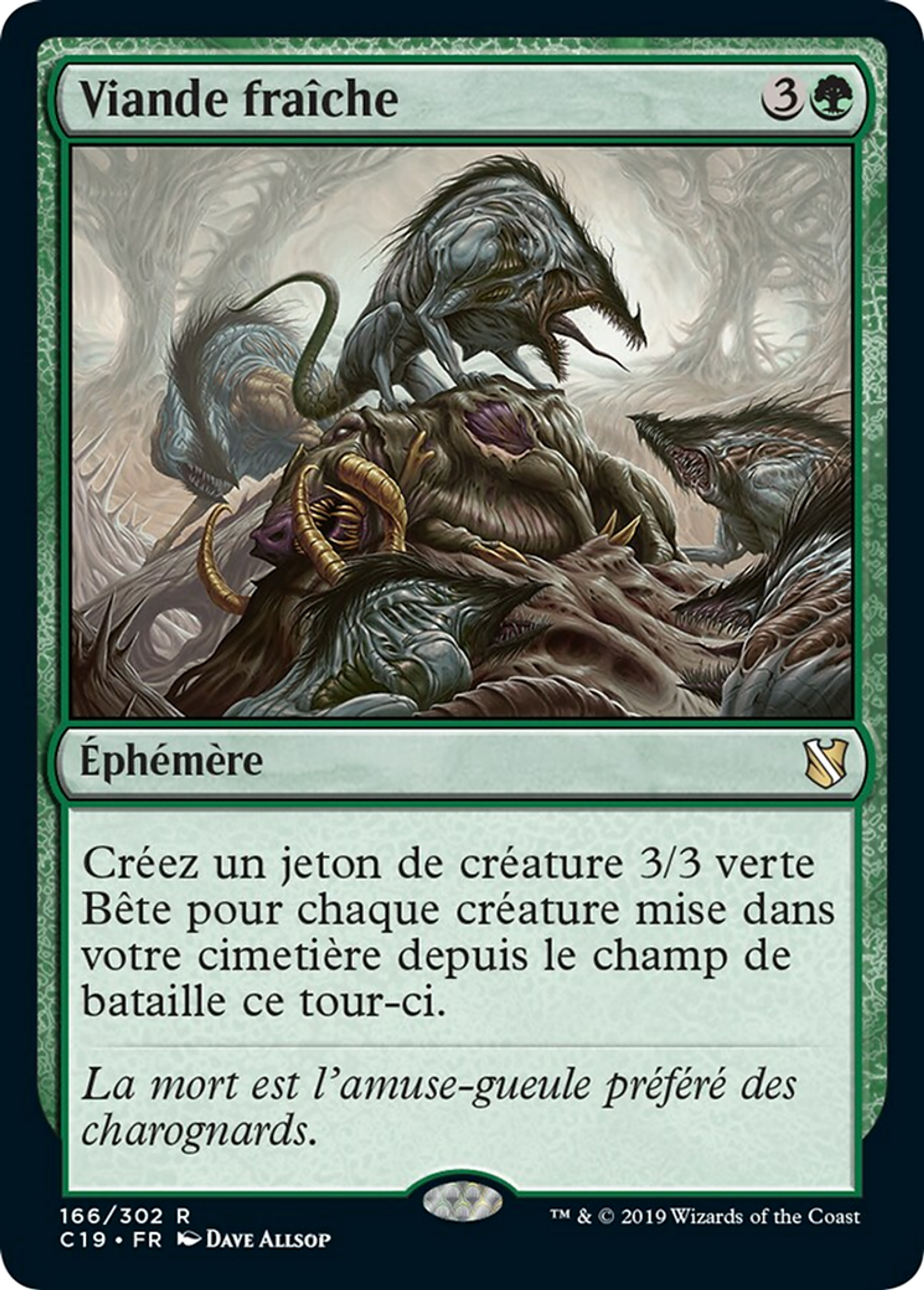 Viande fraîche — Commander 2019 — Magic: The Gathering