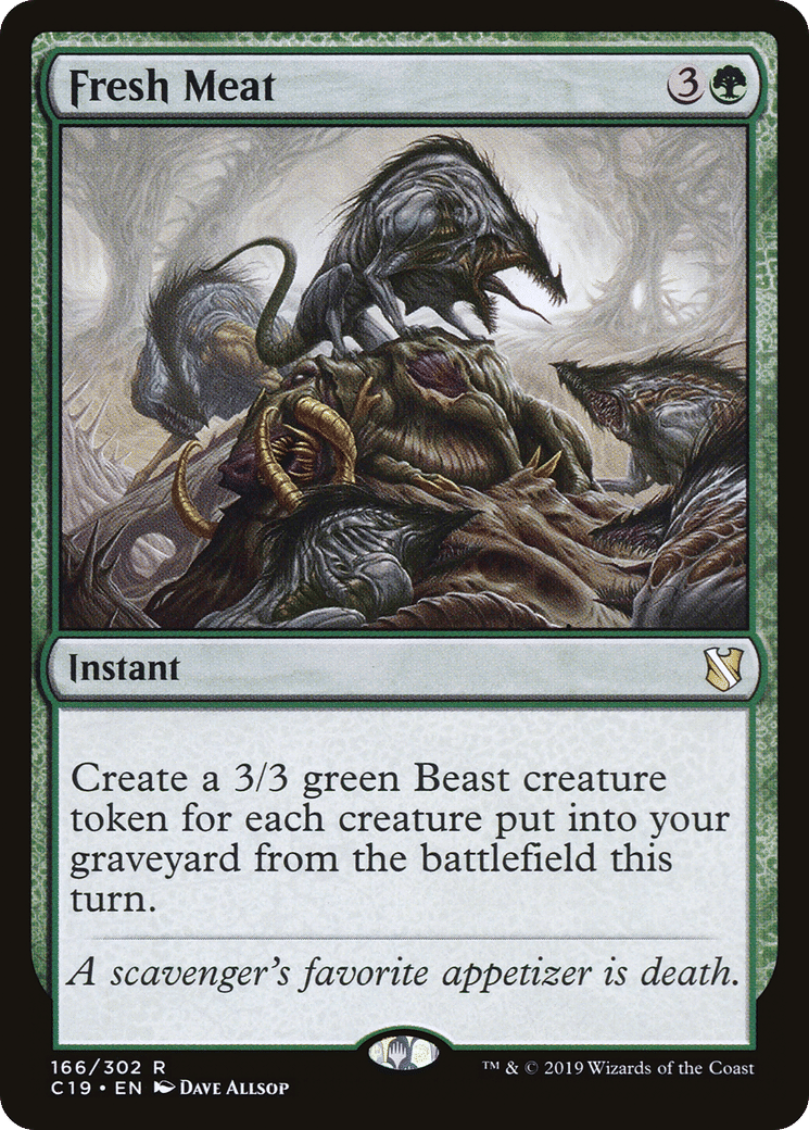 Fresh Meat — Commander 2019 — Magic: The Gathering