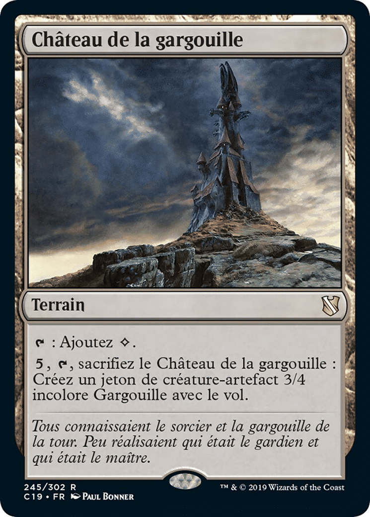Château de la gargouille — Commander 2019 — Magic: The Gathering