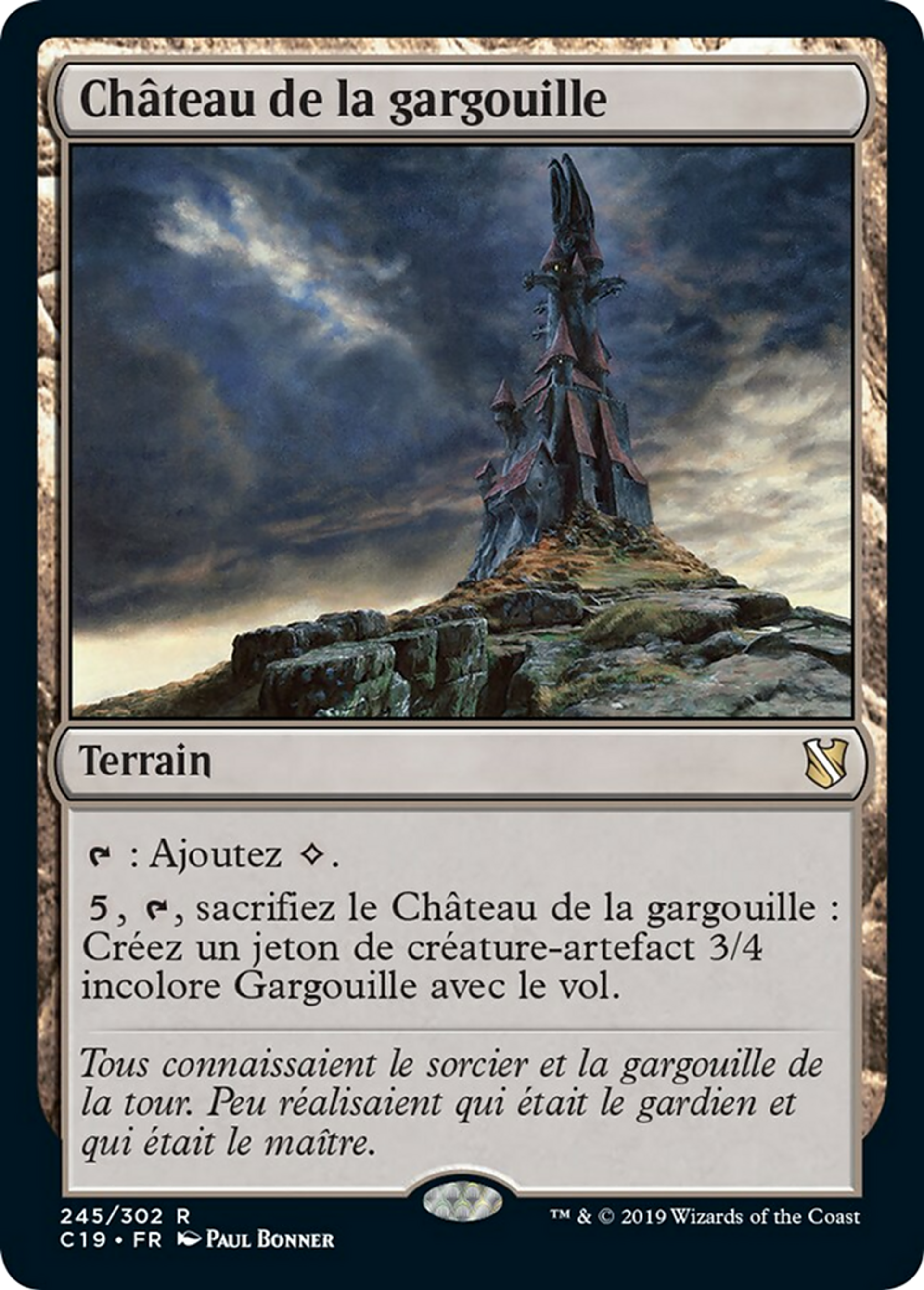 Château de la gargouille — Commander 2019 — Magic: The Gathering