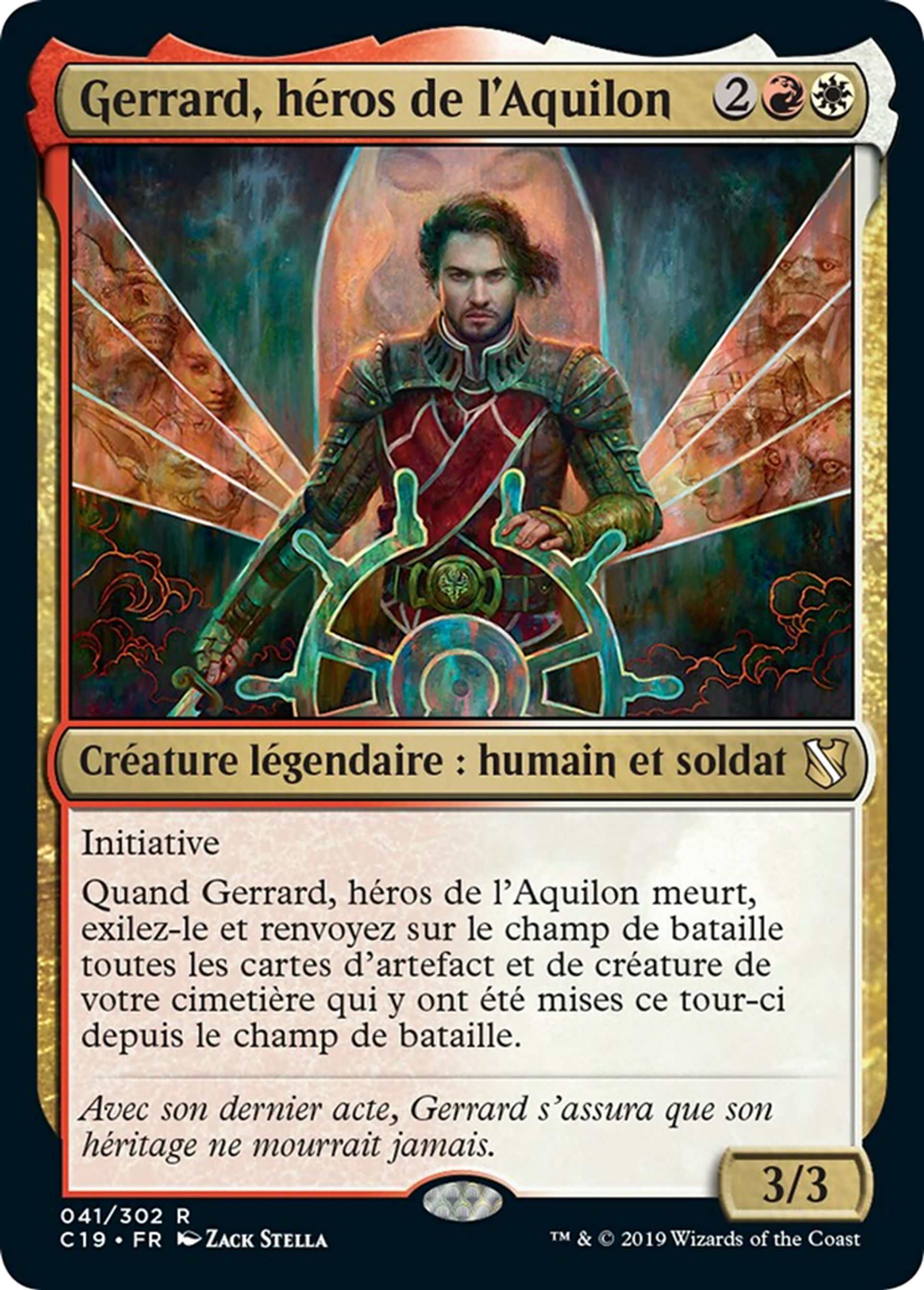 Gerrard, héros de l'Aquilon — Commander 2019 — Magic: The Gathering