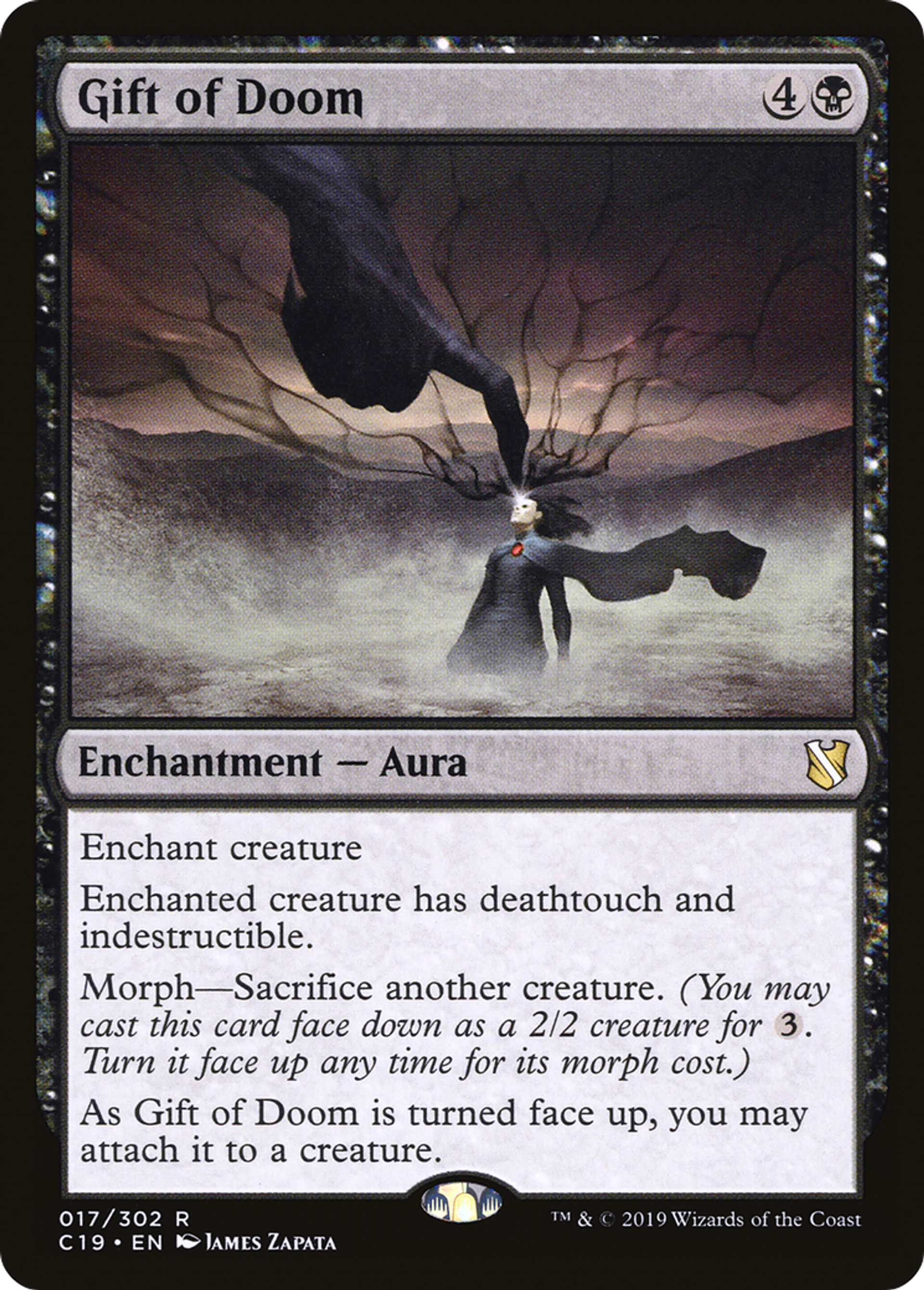 Gift of Doom — Commander 2019 — Magic: The Gathering