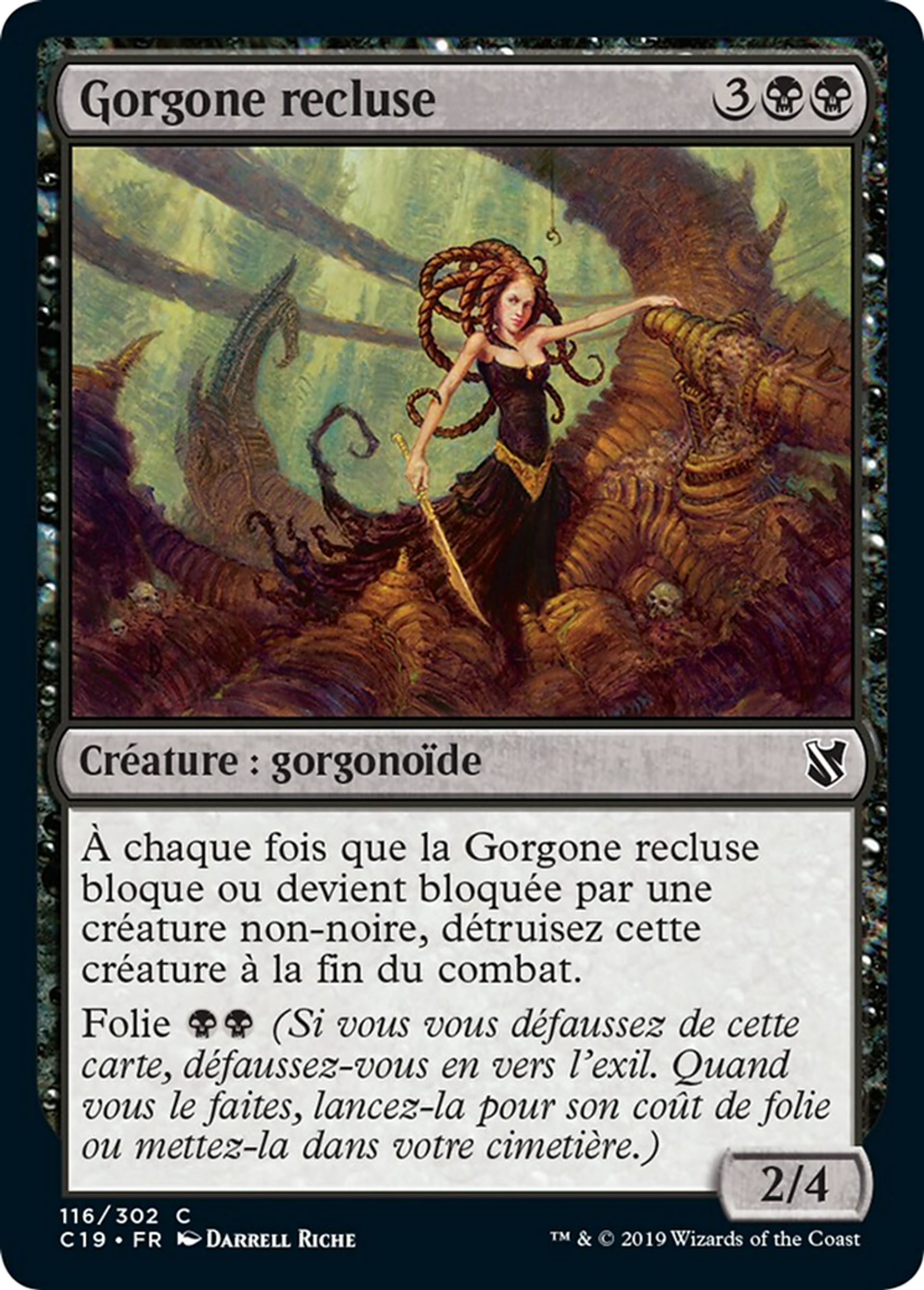 Gorgone recluse — Commander 2019 — Magic: The Gathering