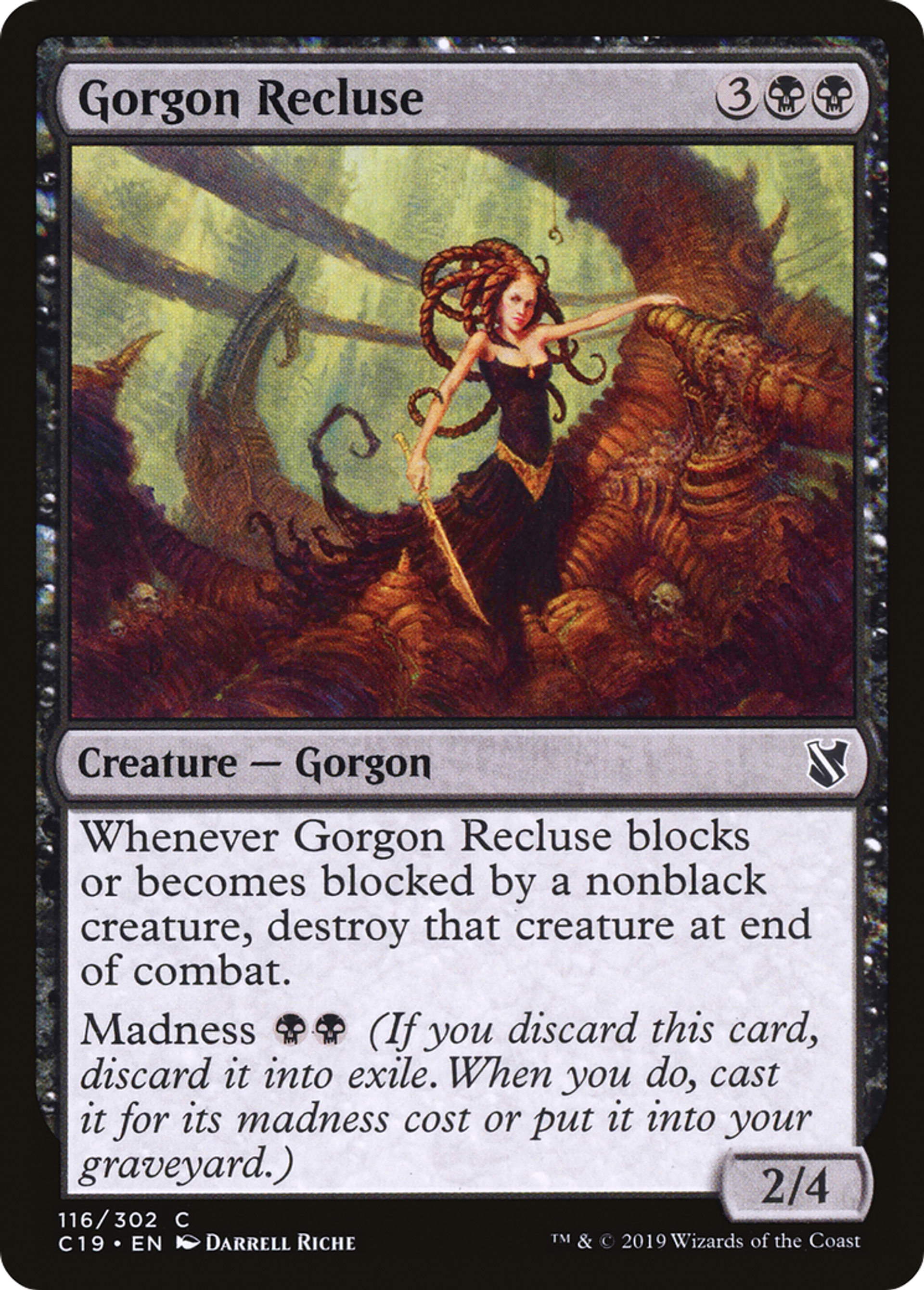 Gorgon Recluse — Commander 2019 — Magic: The Gathering