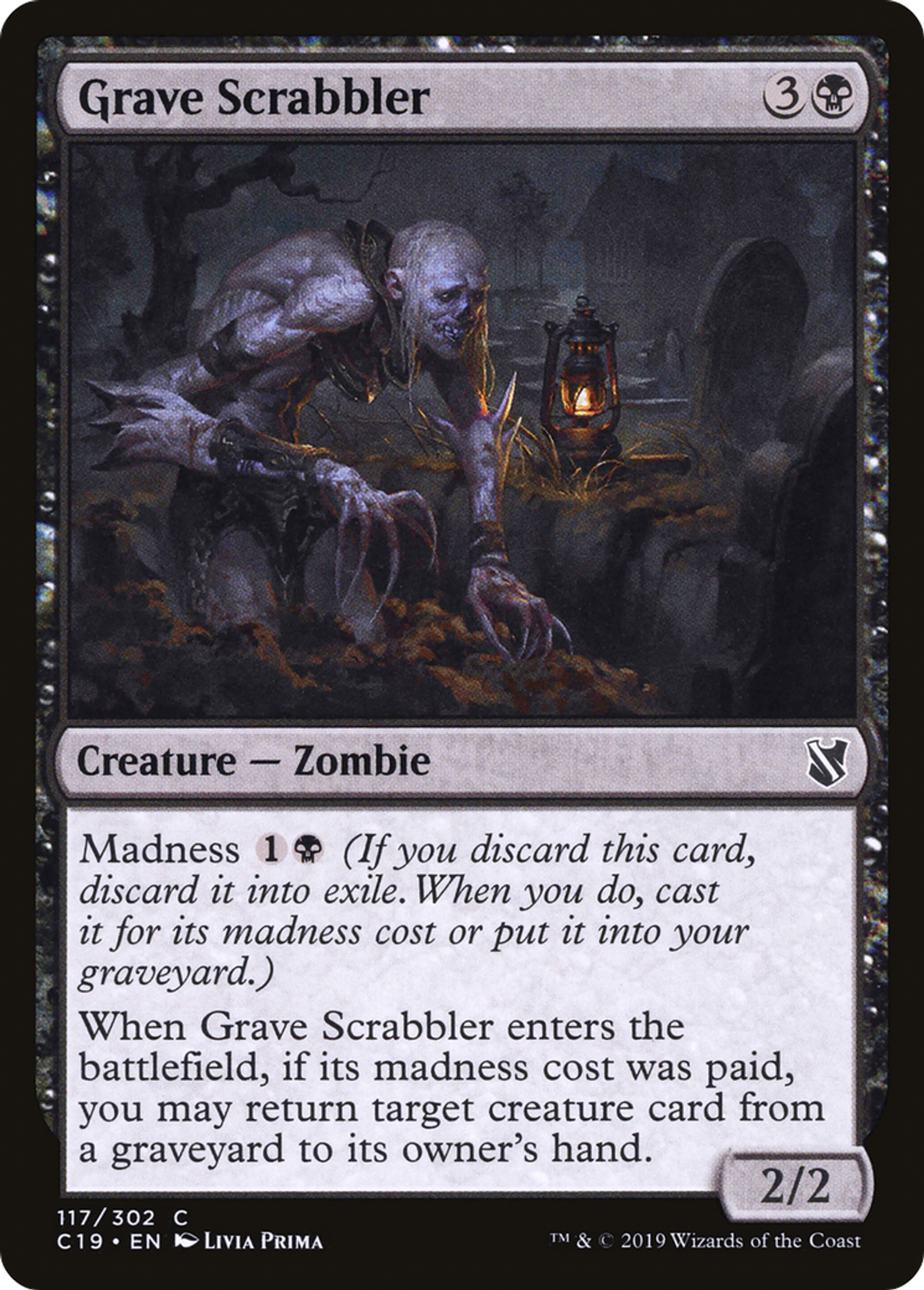 Grave Scrabbler — Commander 2019 — Magic: The Gathering