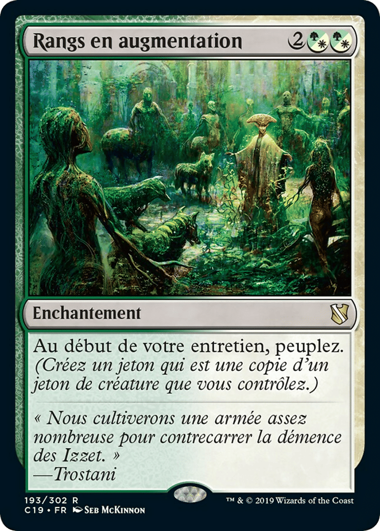 Rangs en augmentation — Commander 2019 — Magic: The Gathering