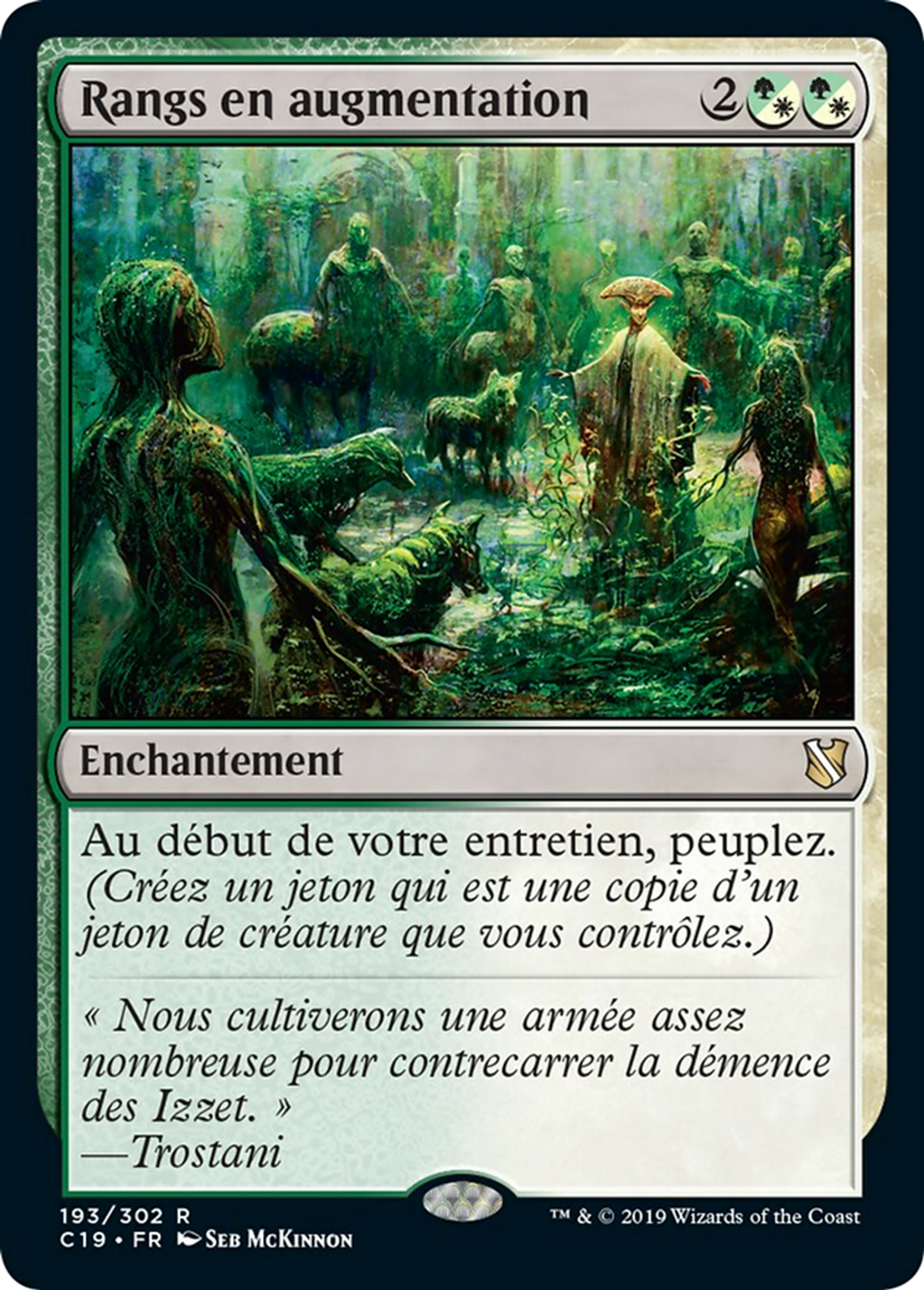 Rangs en augmentation — Commander 2019 — Magic: The Gathering