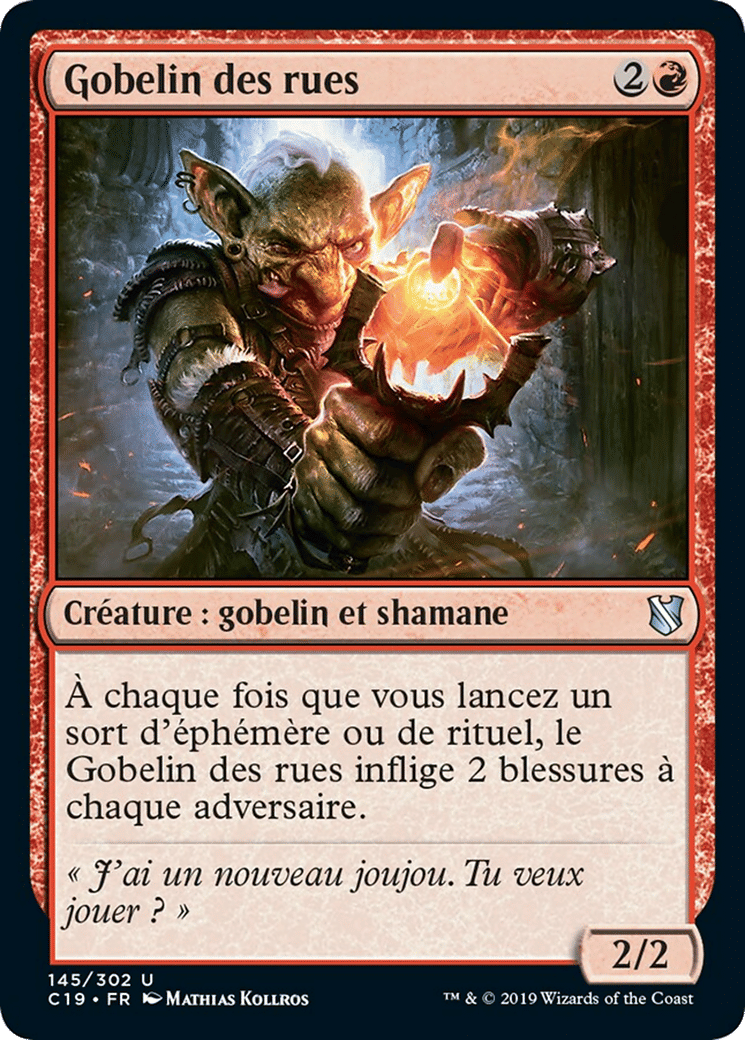Gobelin des rues — Commander 2019 — Magic: The Gathering
