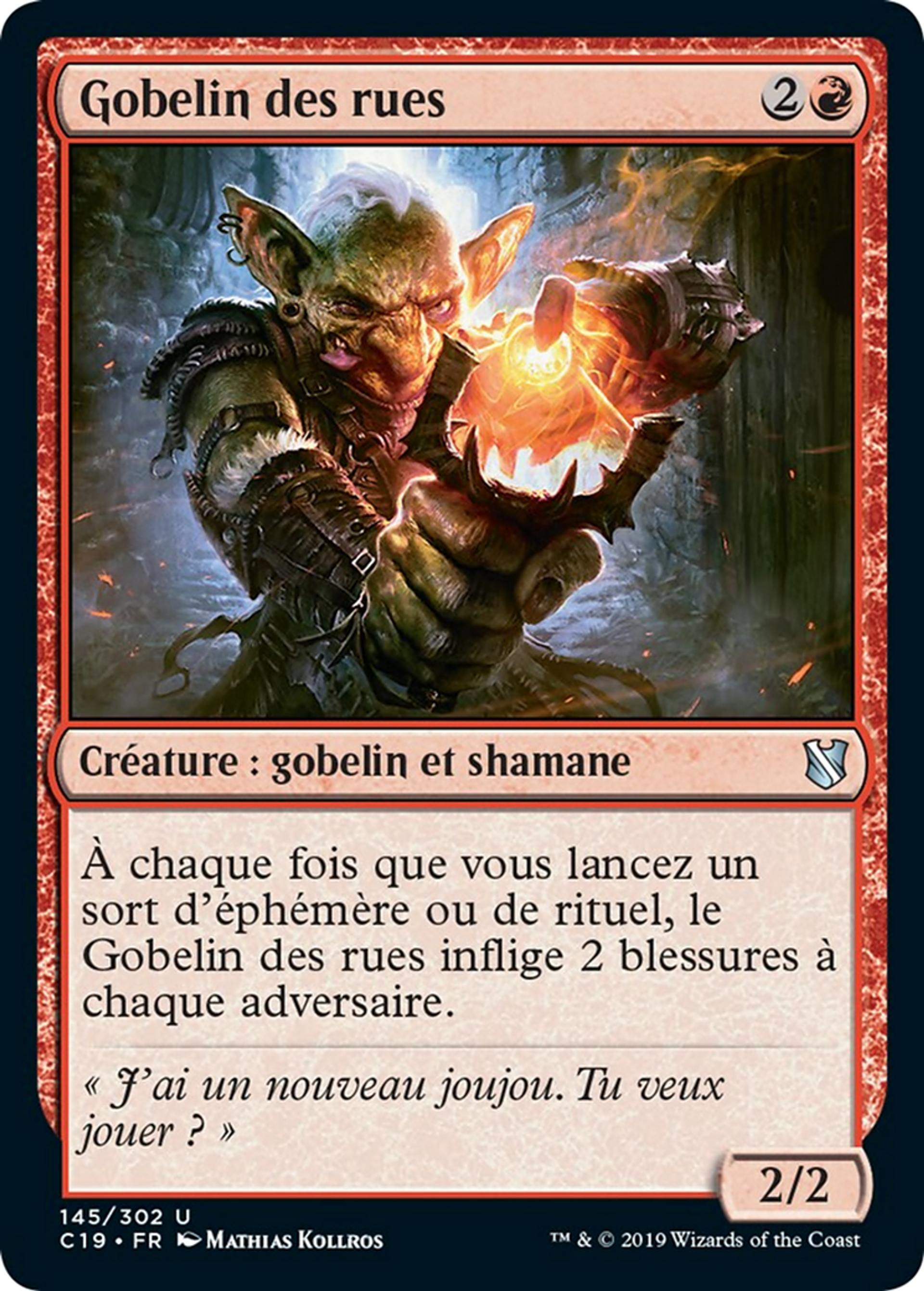 Gobelin des rues — Commander 2019 — Magic: The Gathering