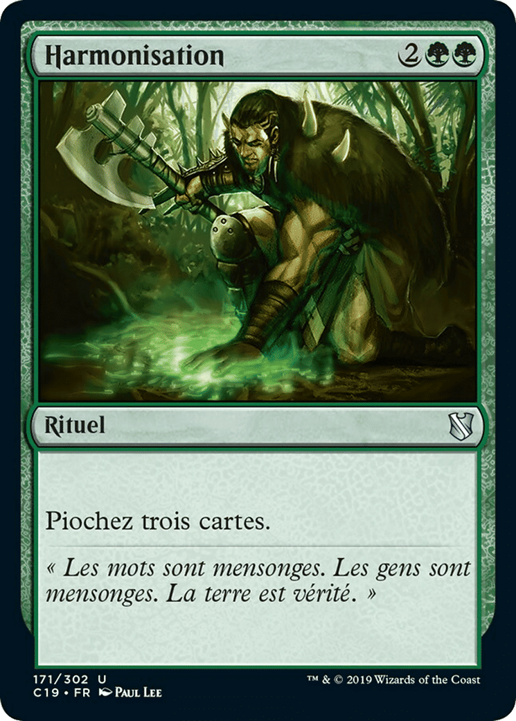 Harmonisation — Commander 2019 — Magic: The Gathering