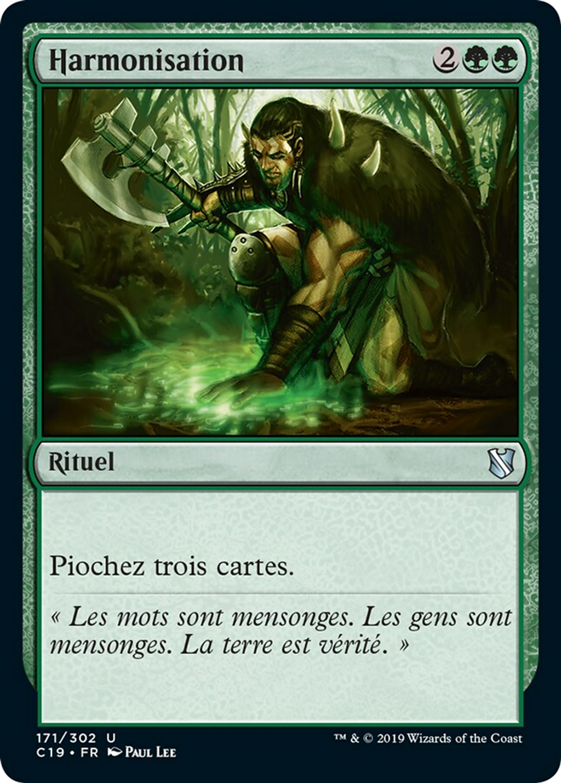 Harmonisation — Commander 2019 — Magic: The Gathering