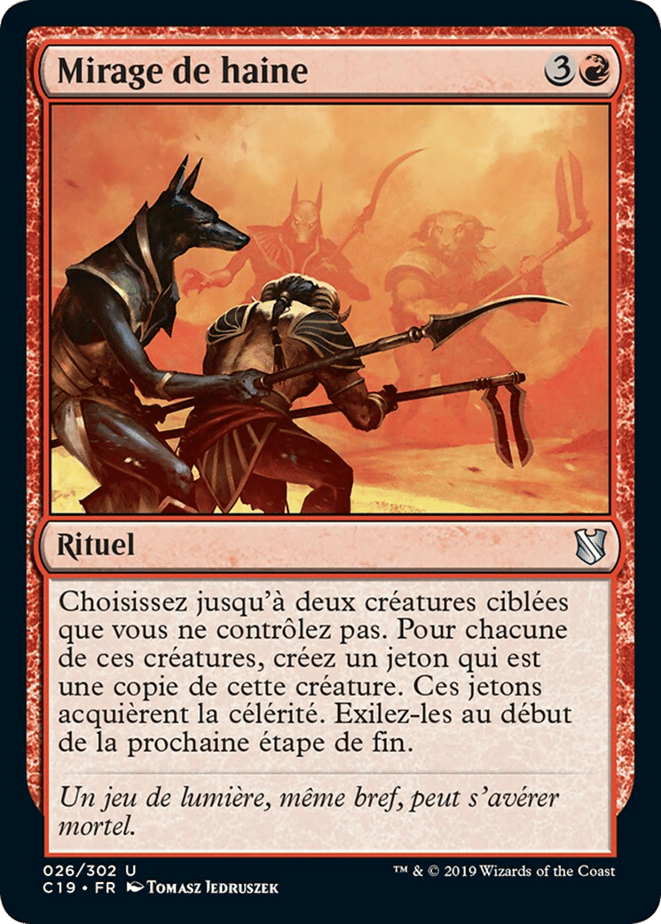 Mirage de haine — Commander 2019 — Magic: The Gathering