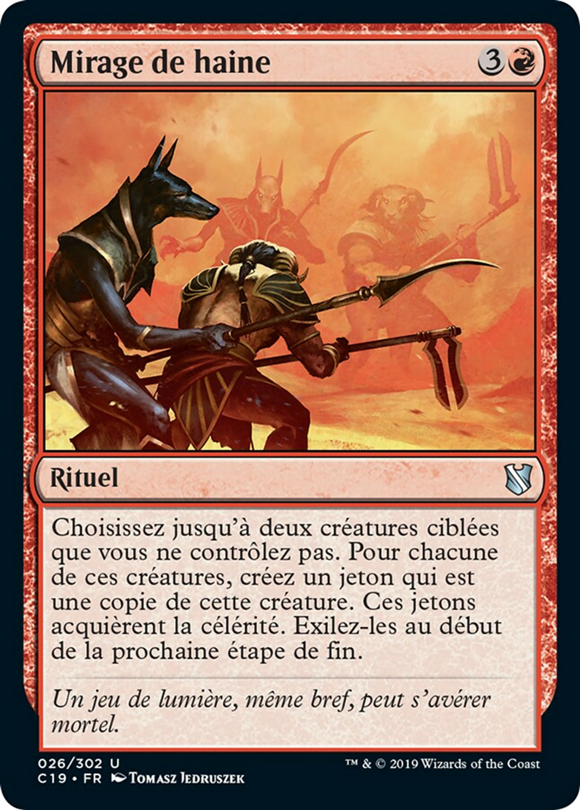 Mirage de haine — Commander 2019 — Magic: The Gathering