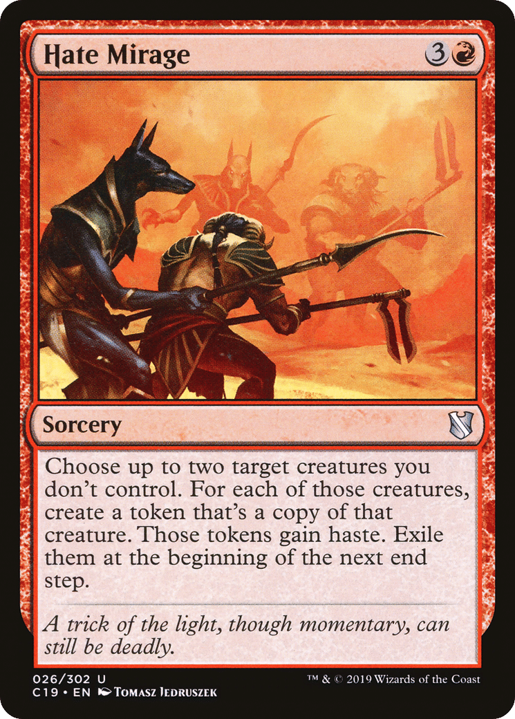 Hate Mirage — Commander 2019 — Magic: The Gathering