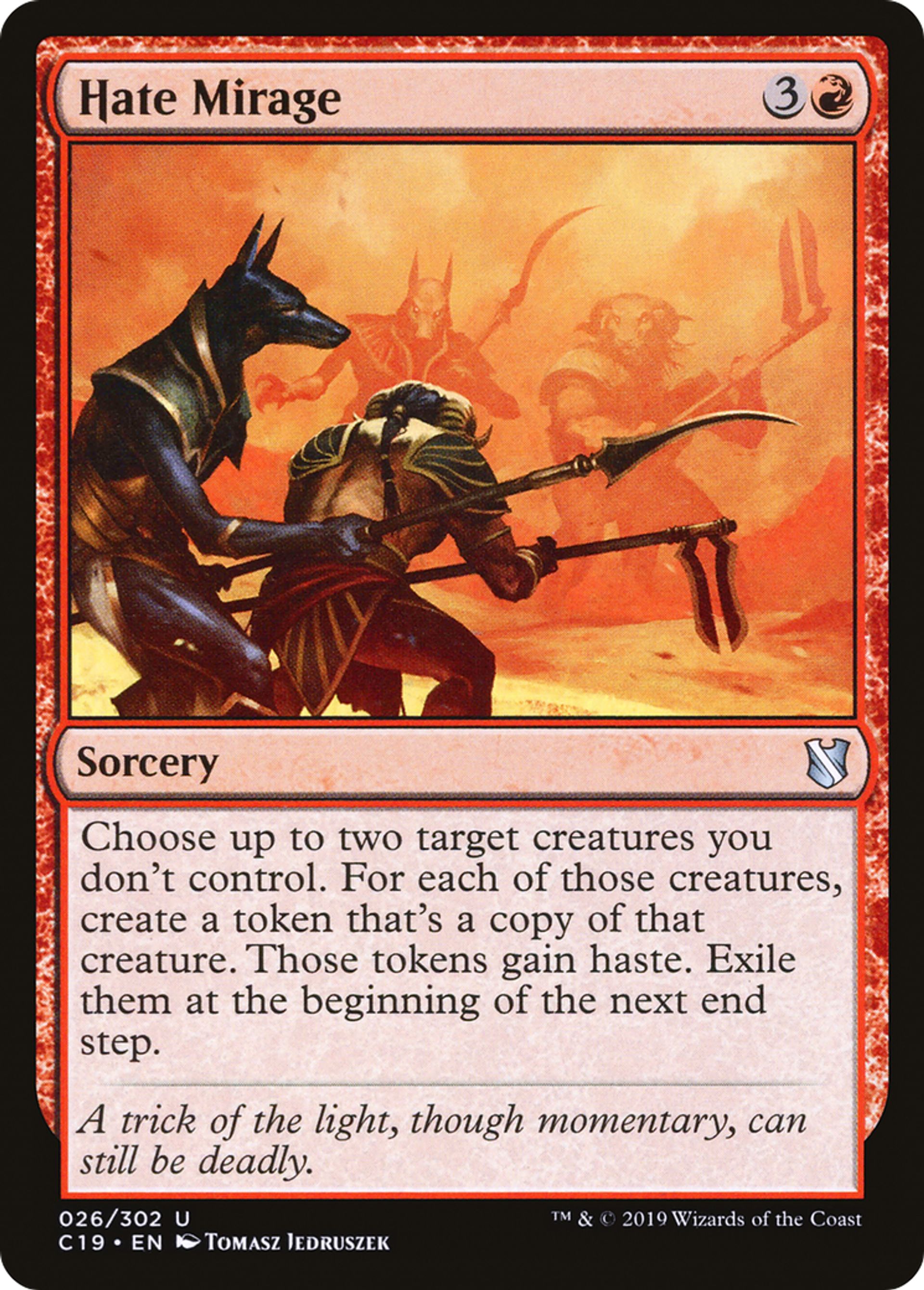 Hate Mirage — Commander 2019 — Magic: The Gathering