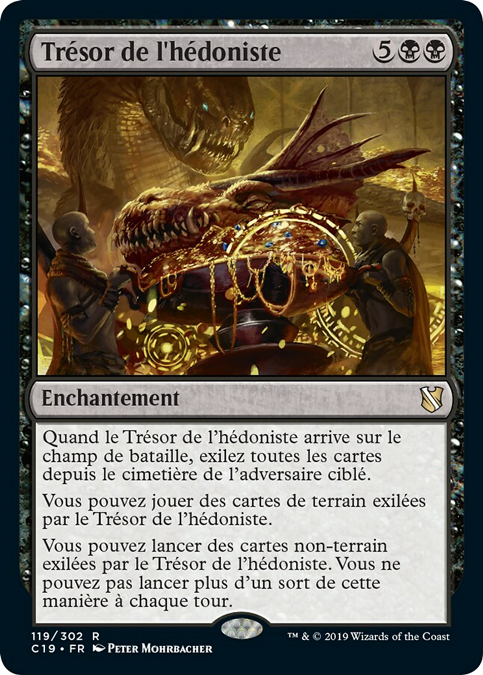 Trésor de l'hédoniste — Commander 2019 — Magic: The Gathering