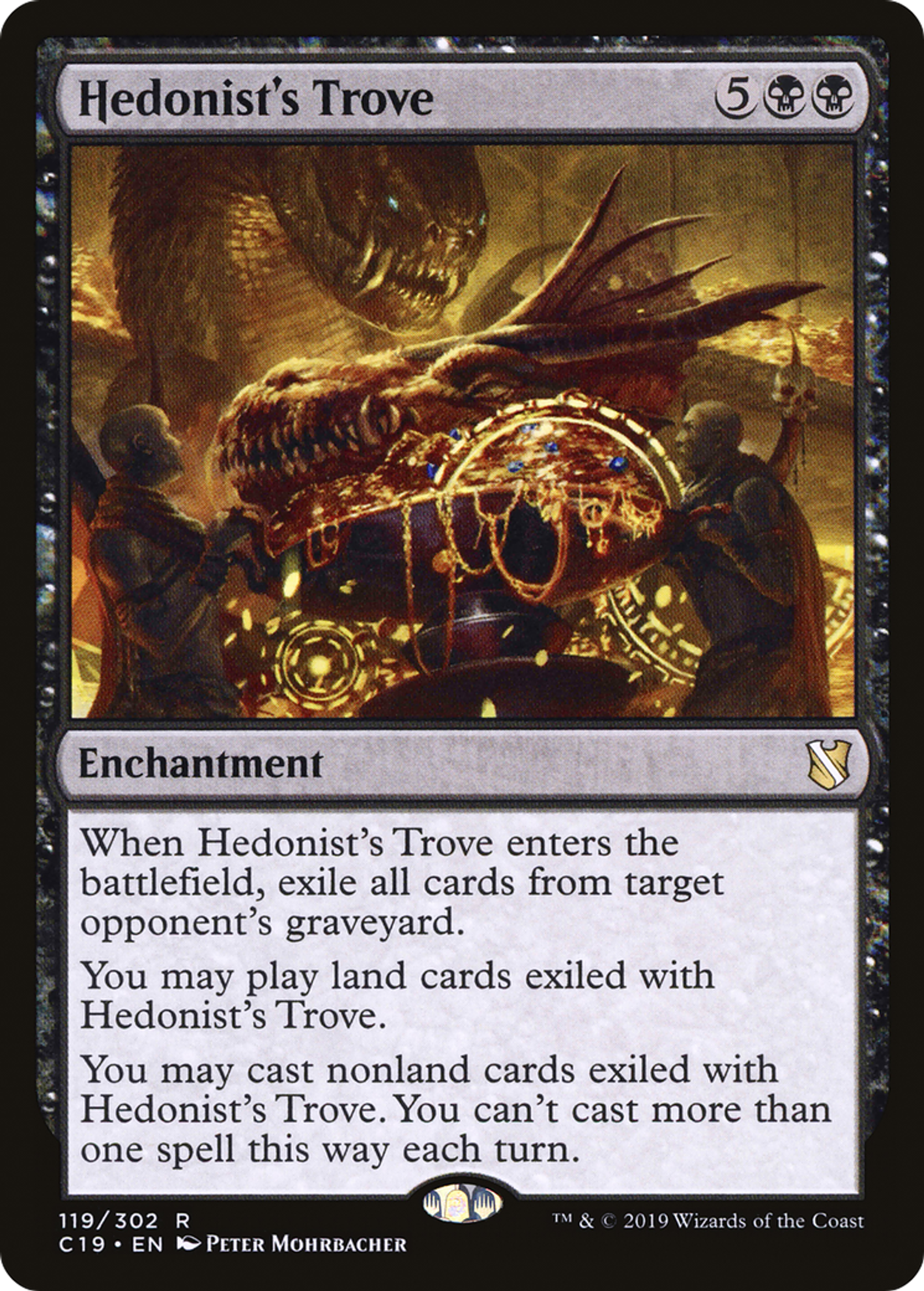 Hedonist's Trove — Commander 2019 — Magic: The Gathering